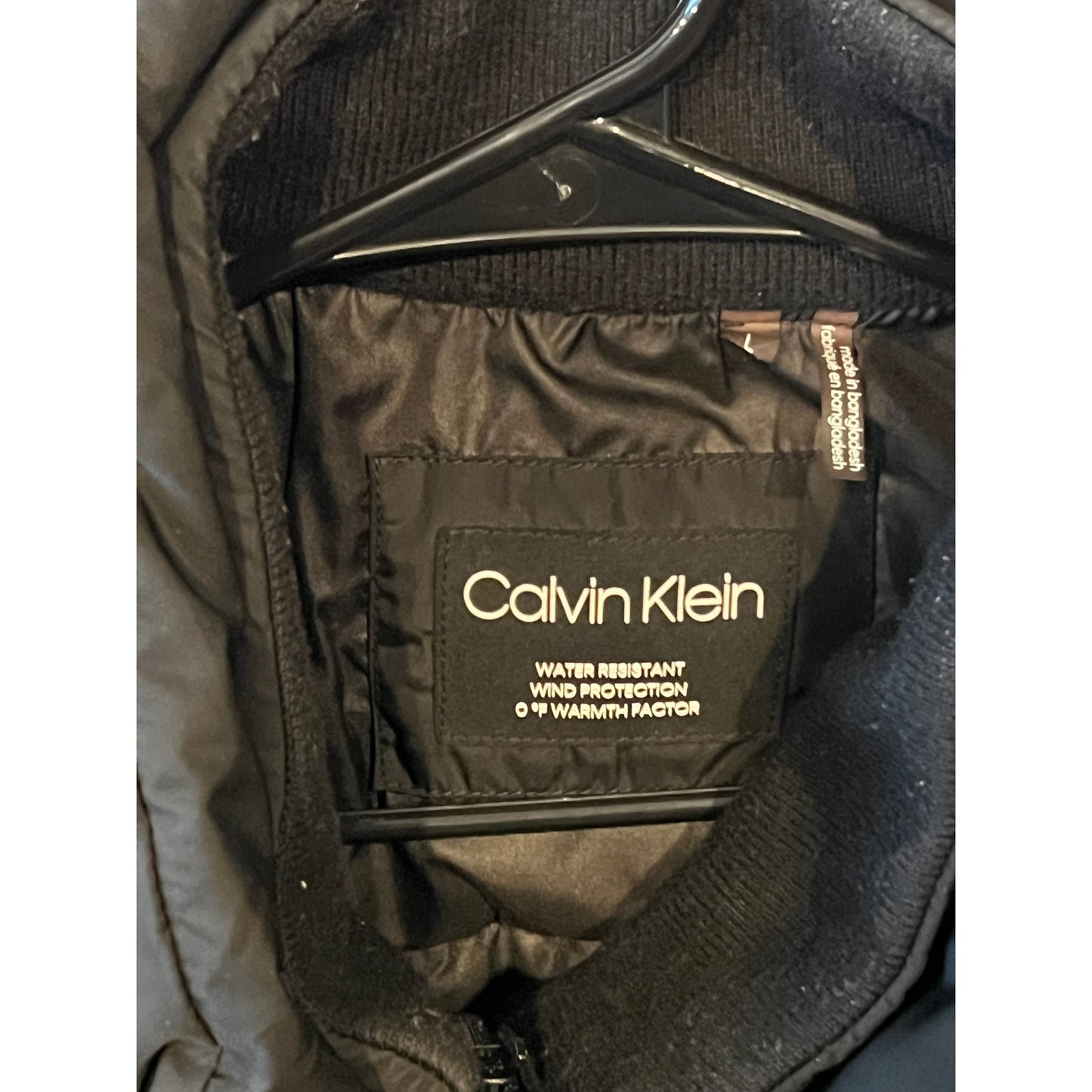Calvin Klein Water & Wind Protection Puffer Jacket Mens L