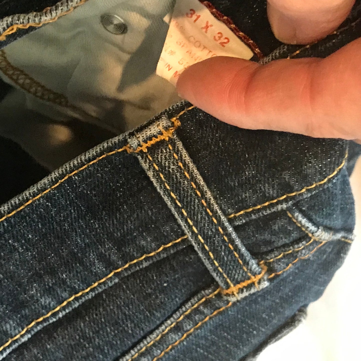 Arizona Jean Company Skinny Jeans Mens 31x32