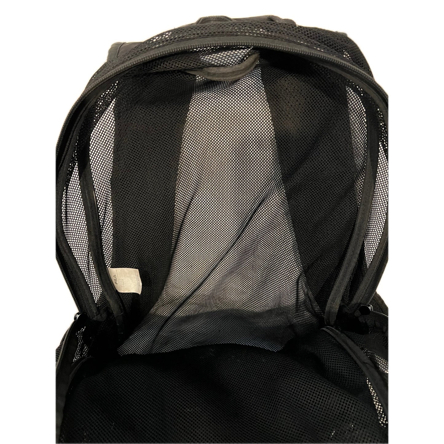 FILA Mochila acolchada negra para computadora