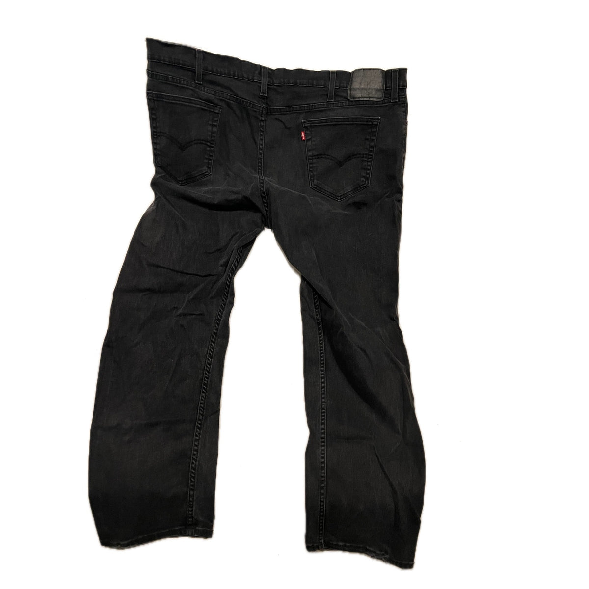 Levi's 502 Regular Taper Black Men's Jeans 46x32