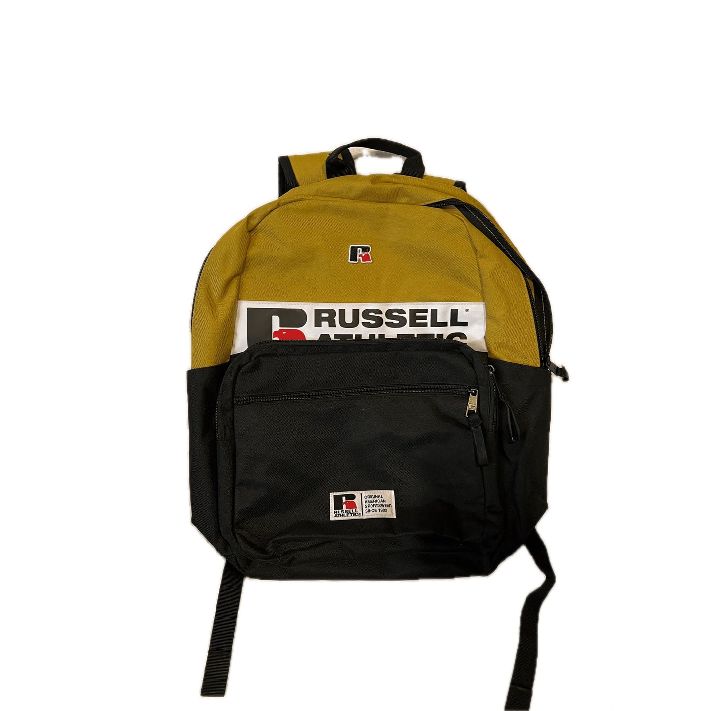 Reebok Mustard Black Backpack w Laptop Sleeve