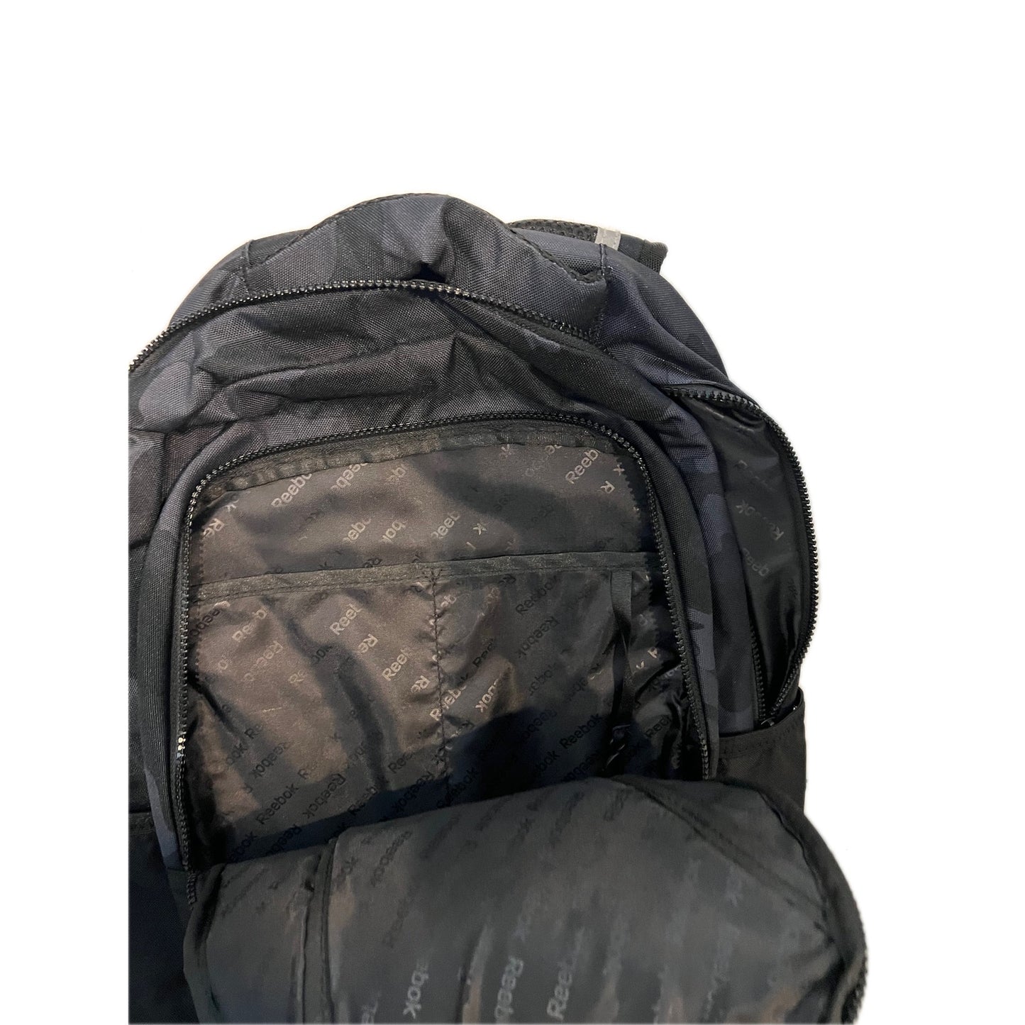 Reebok Unisex Adult Laredo 19.5" Laptop Backpack, Black Camo
