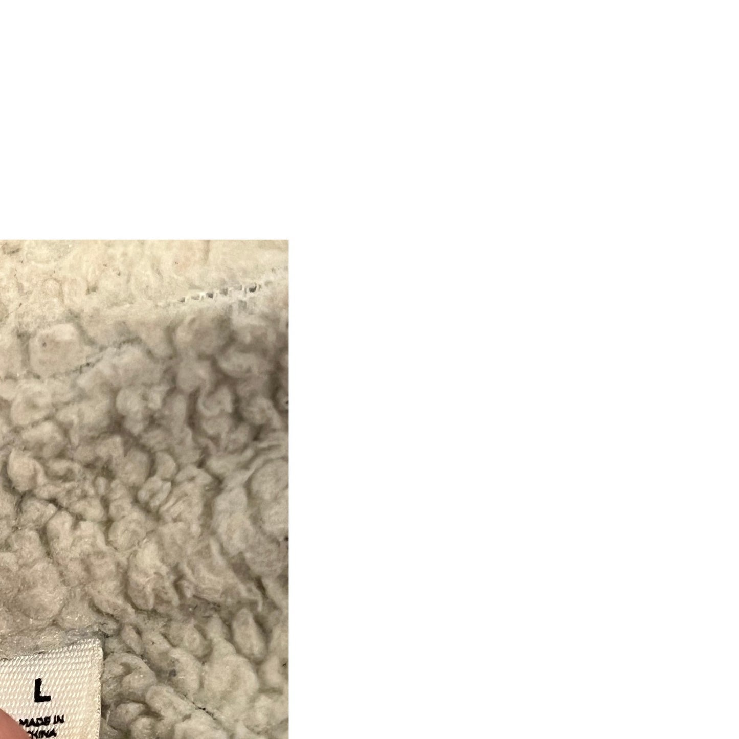 Chaqueta vaquera forrada de sherpa para hombre Pacsun Talla L