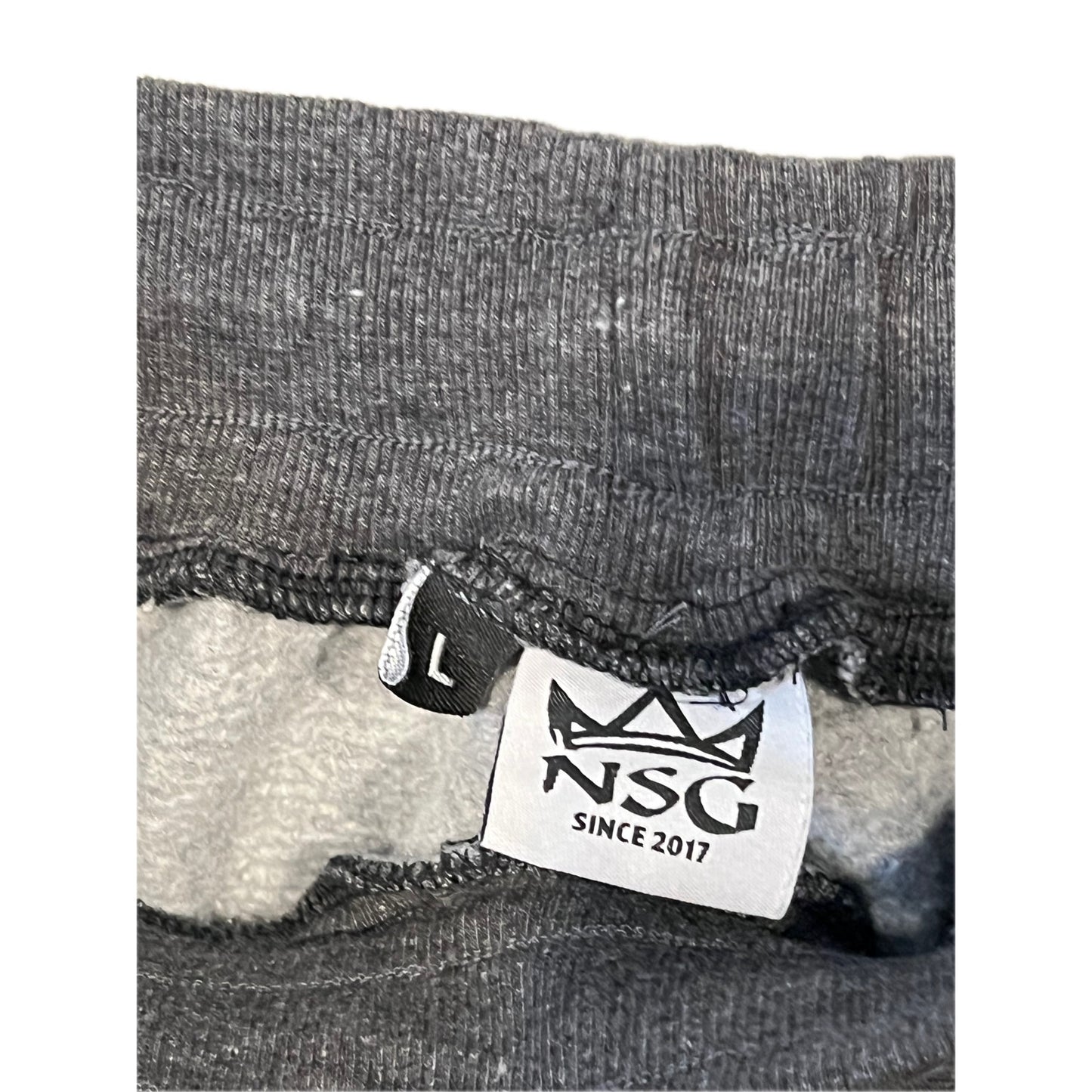 NSG For the Culture Gray Sweat Suit Mens Large