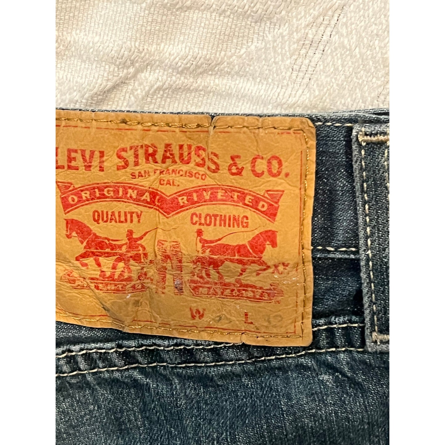 Levi's Straight Jeans, 34x32