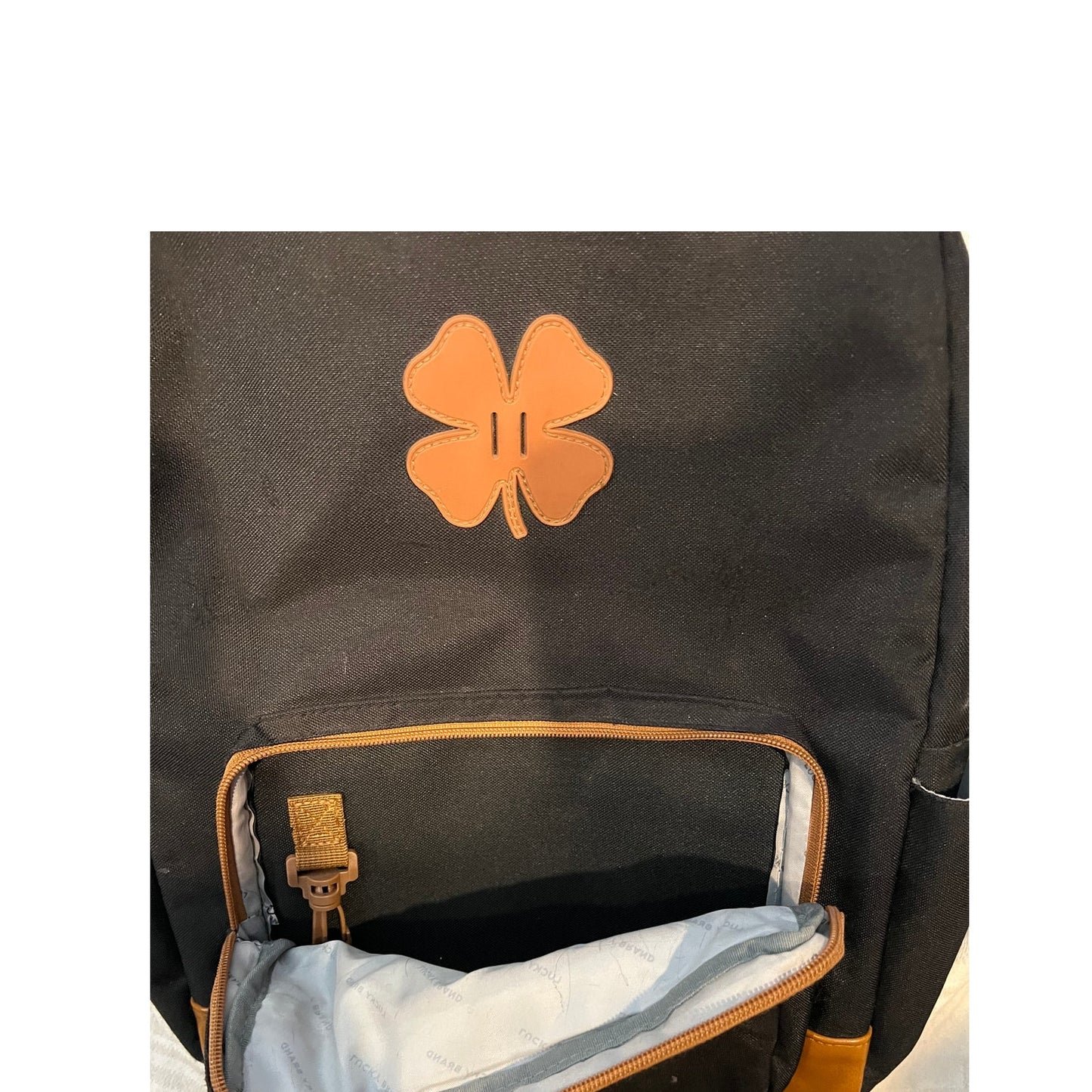 Sac à dos Lucky Brand en similicuir noir 25 L