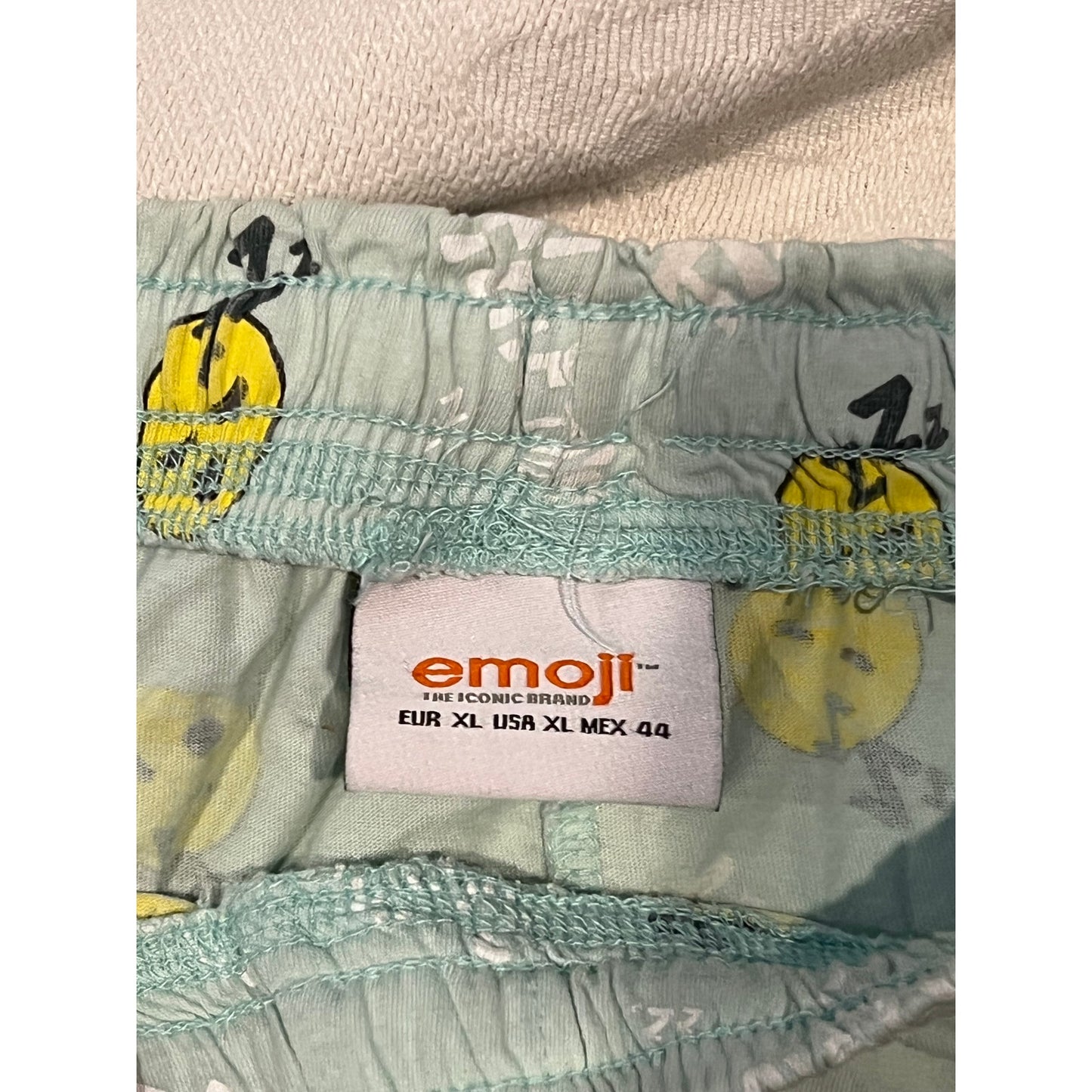 Smiley Face Zzz's Sleep Shorts Mens XL