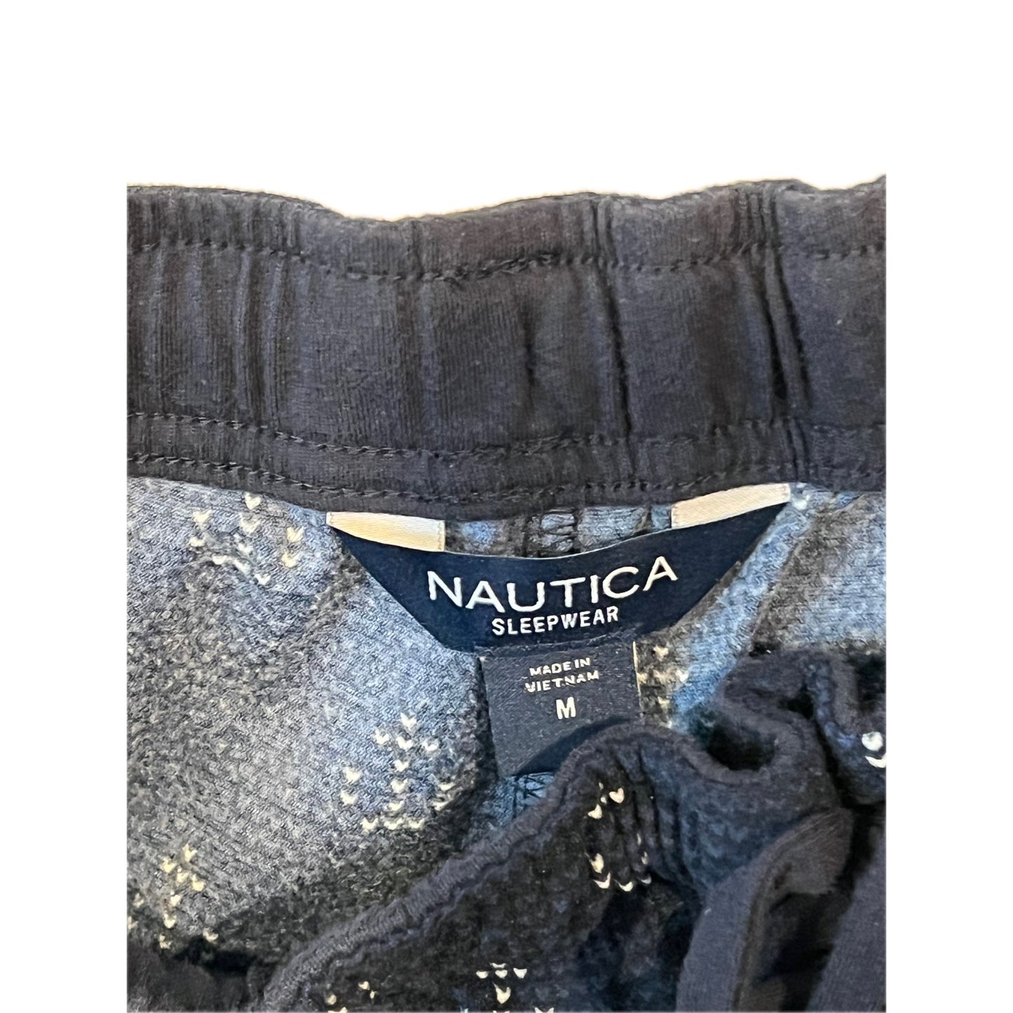 Nautica Navy Blue Anchor Sleep Pants Mens M