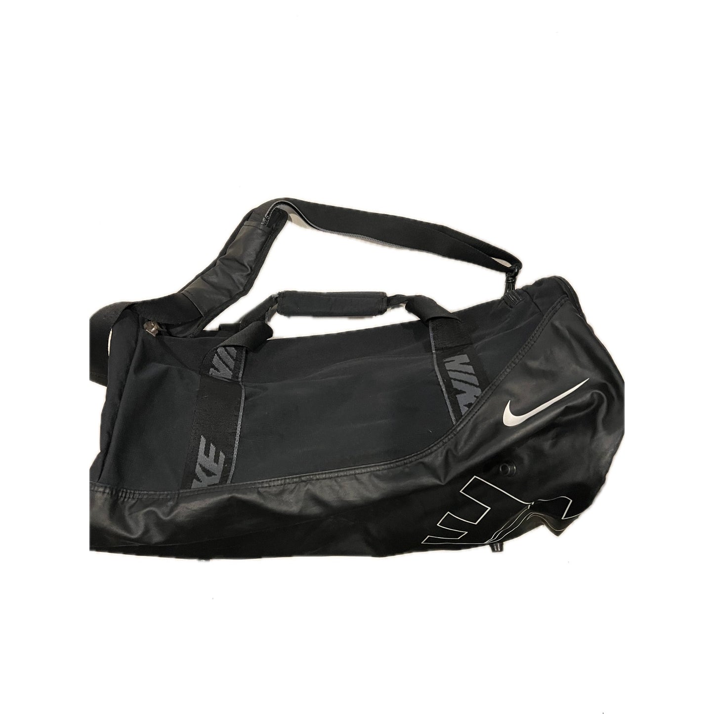 Nike Brasilia 9.5 Black Medium 60L Duffel Gym Bag
