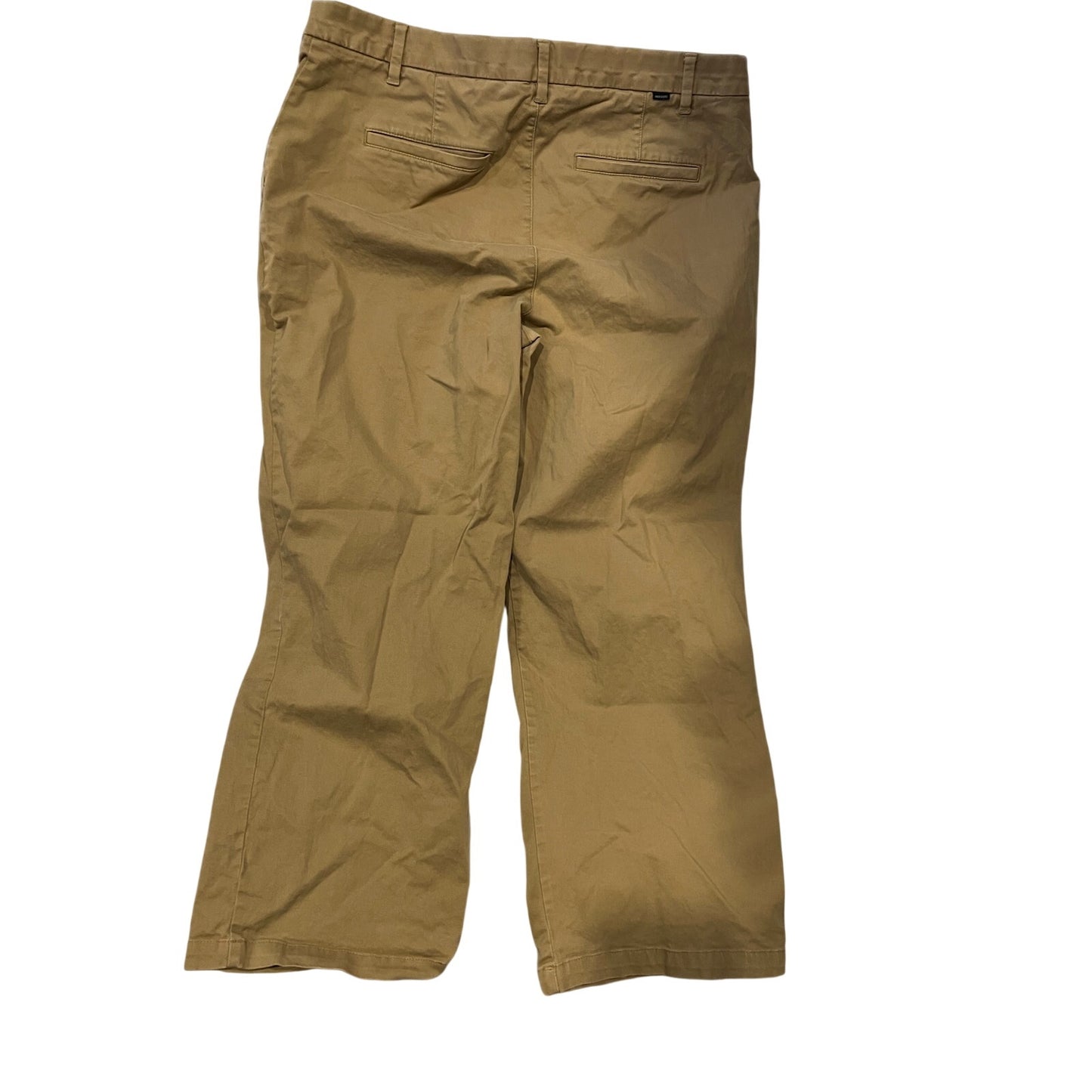 Dockers Chino caqui beige de corte recto alto para hombre 34x26