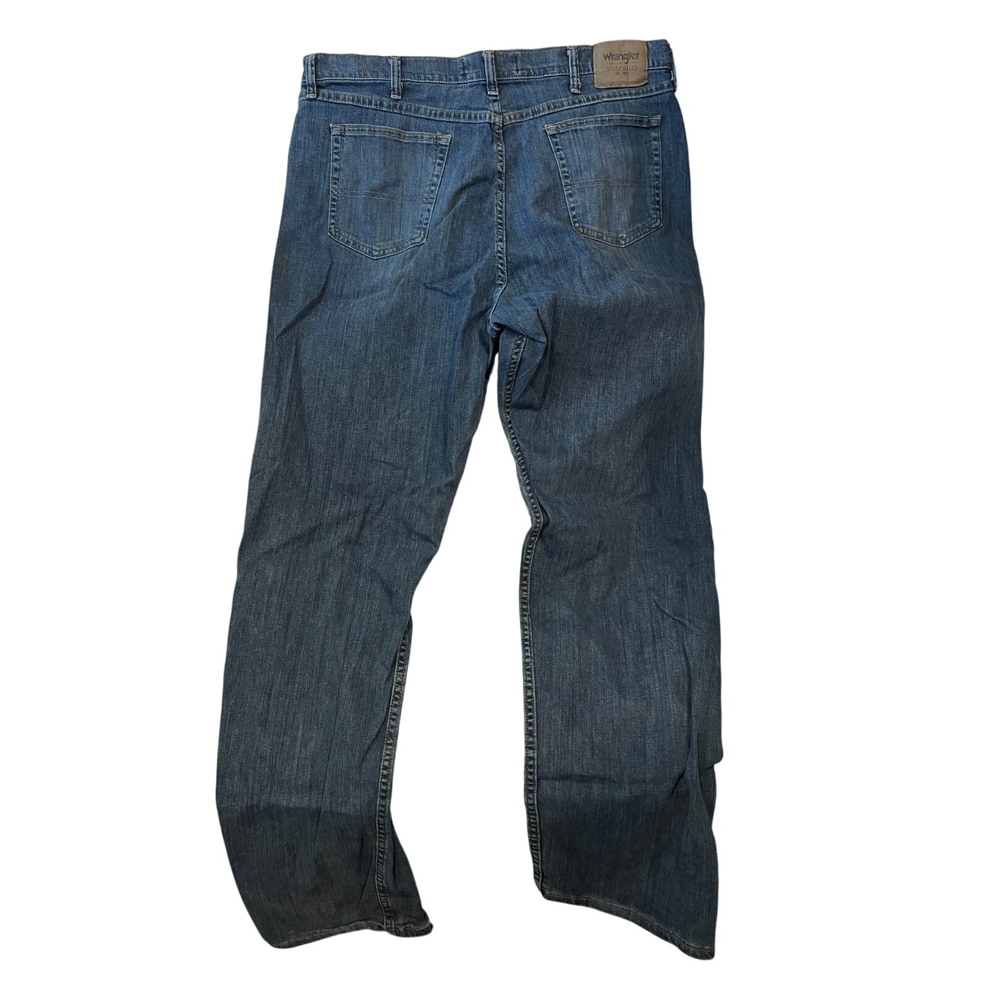 Wrangler Classic Straight Blue Jeans Mens 40x36