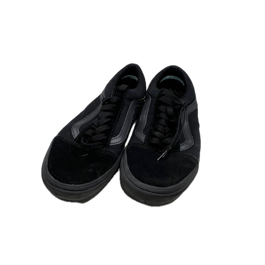 VANS Black Suede Shoes Mens 8 Style 721356