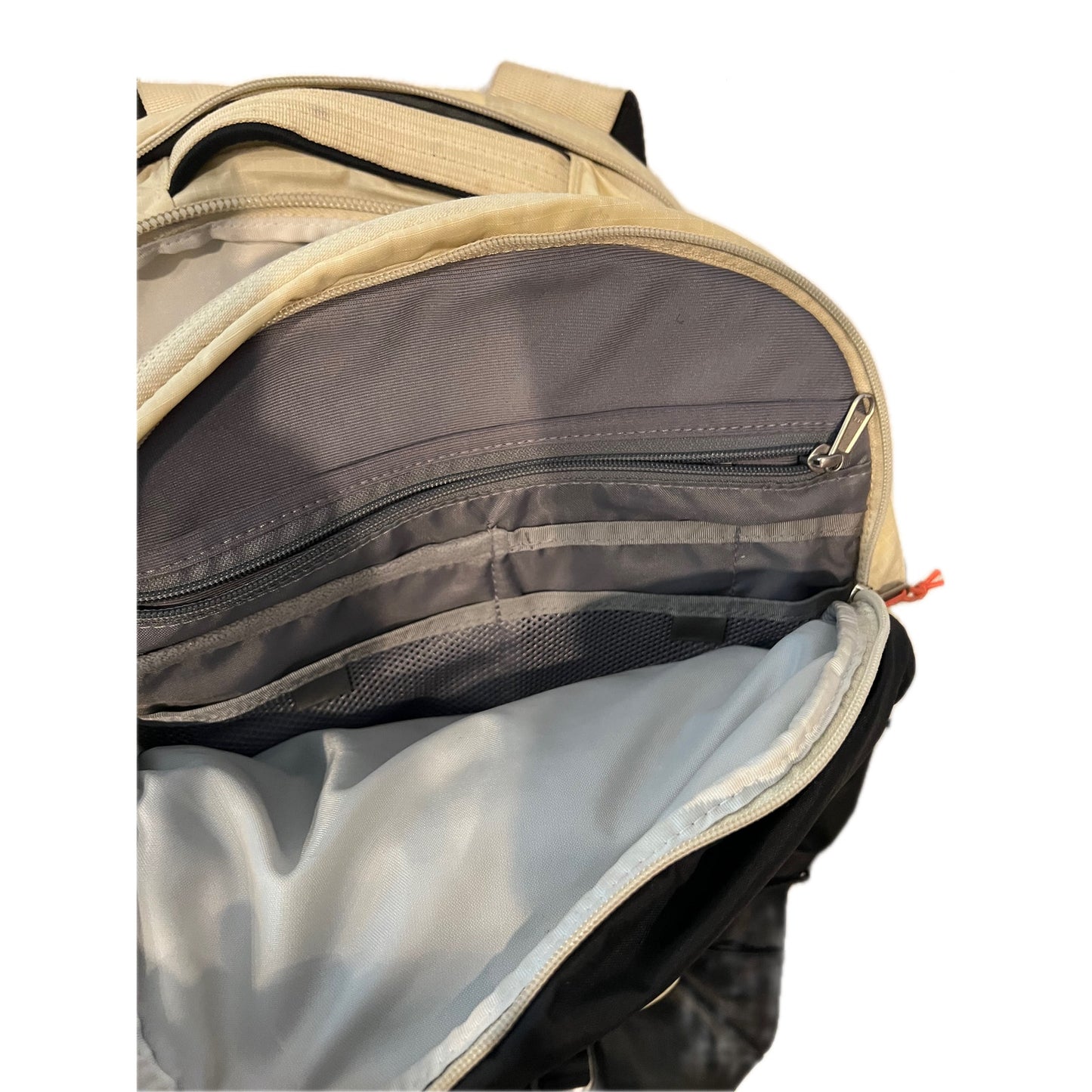 The North Face Borealis Creme Black Backpack