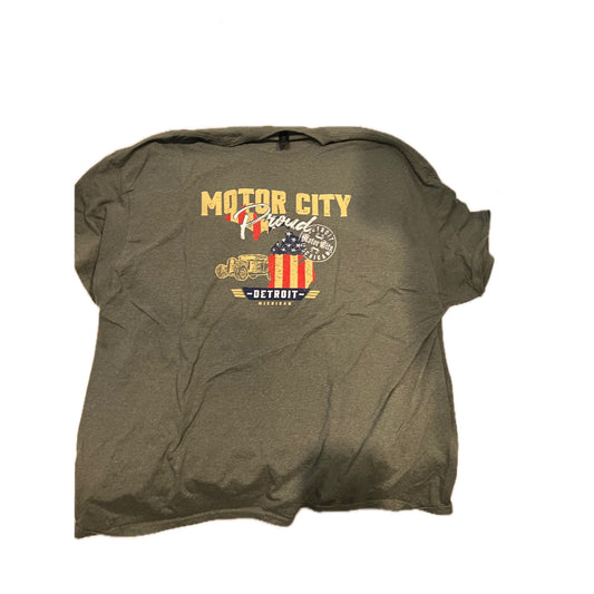 Gildan Motor City Proud Detroit T-Shirt Mens 3XL
