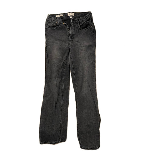 Universal Threads Jeans rectos de tiro alto estilo años 90 para mujer, talla 8R