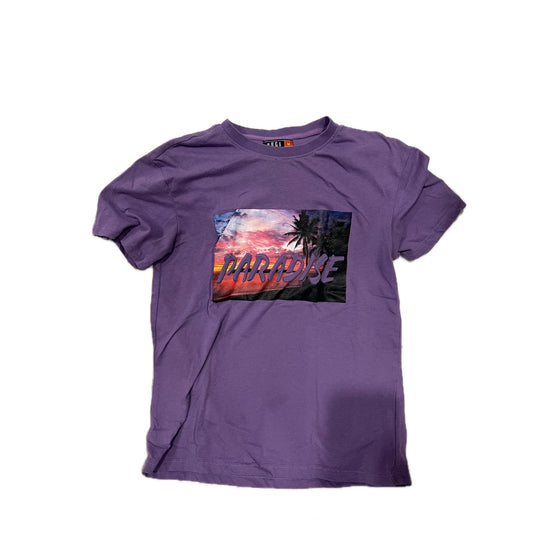 Huge Fashion Exchange Paradise Purple T-Shirt Mens M