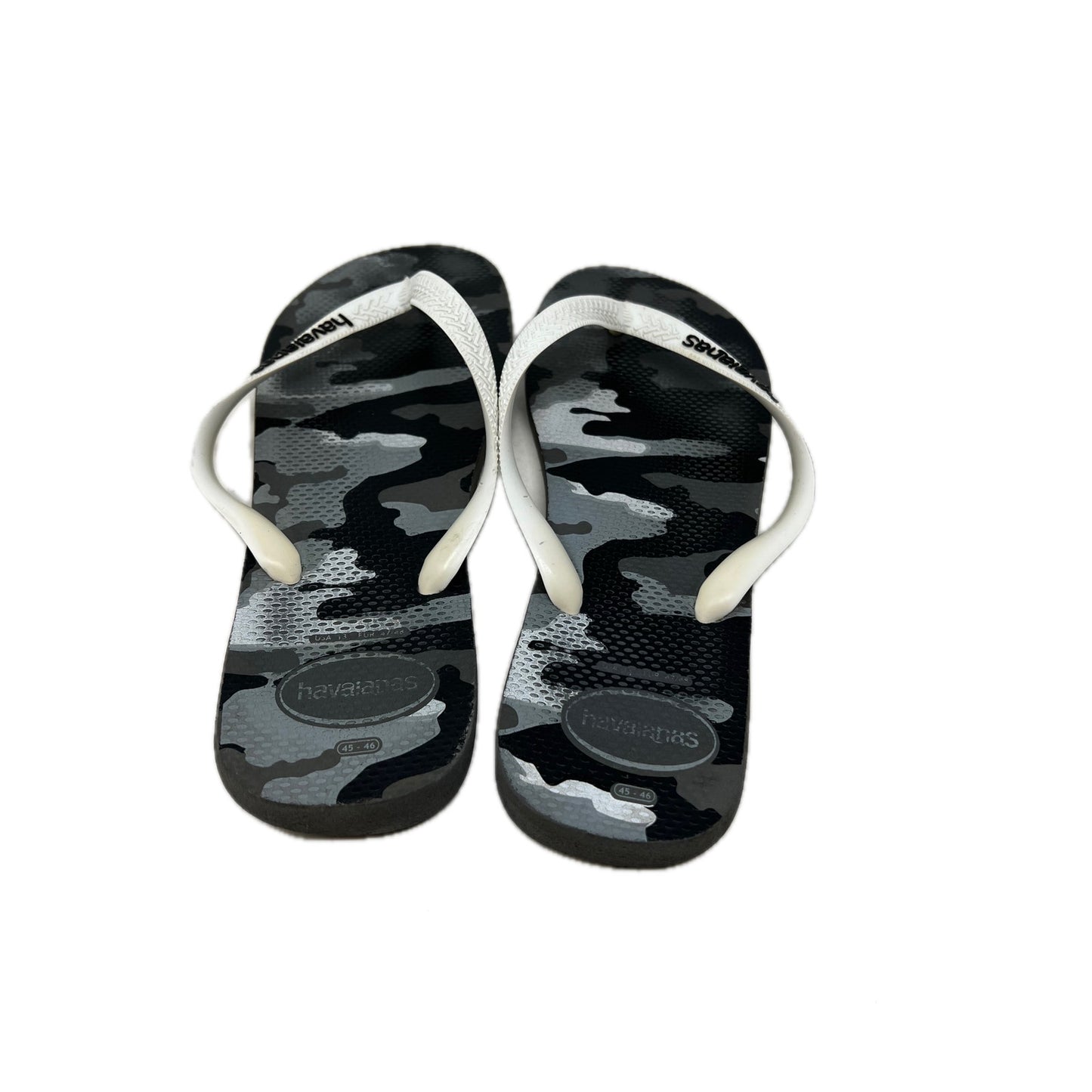 Havalanas Tongs Noires et Blanches Homme Taille 11