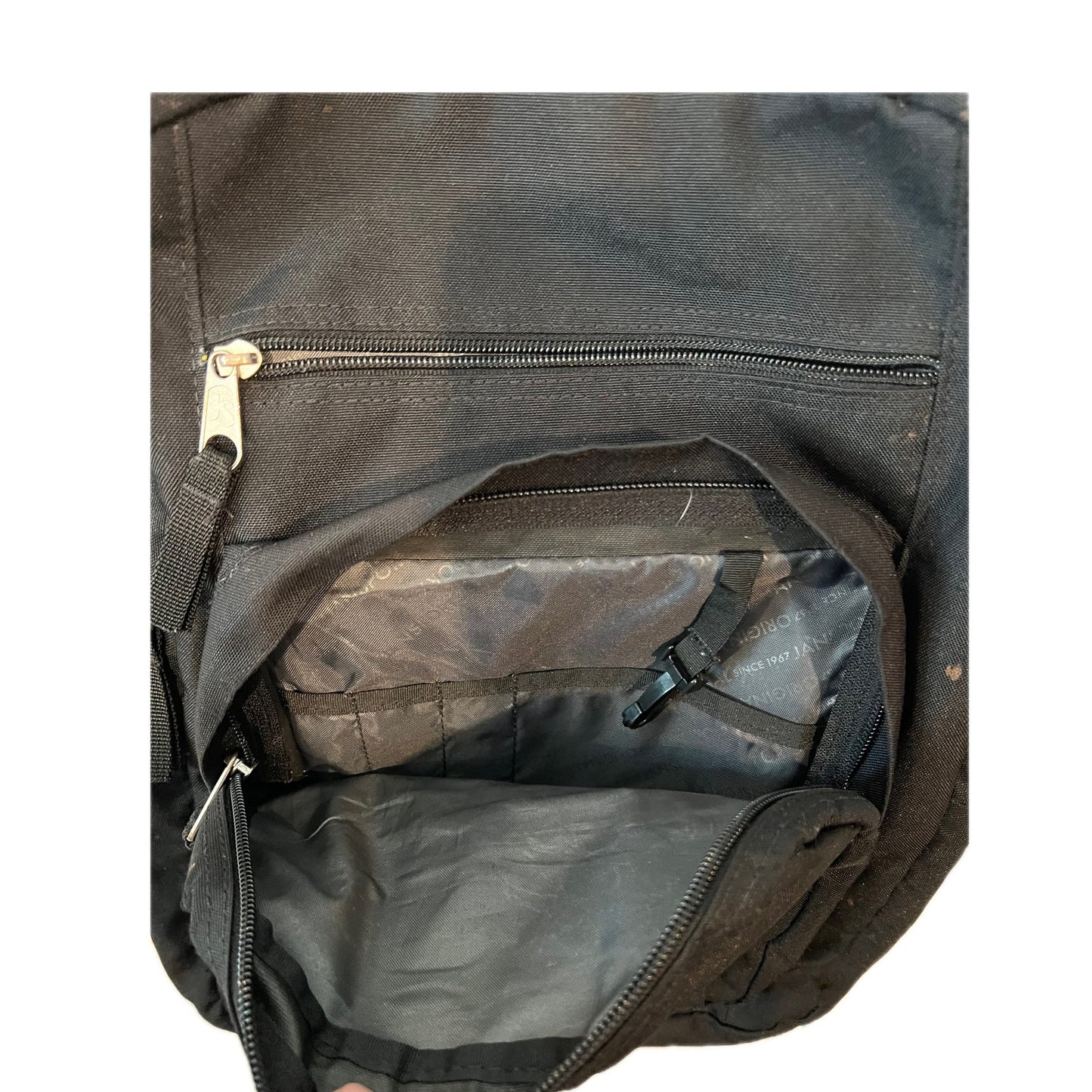 JanSport Big Student 3 Section Black Backpack