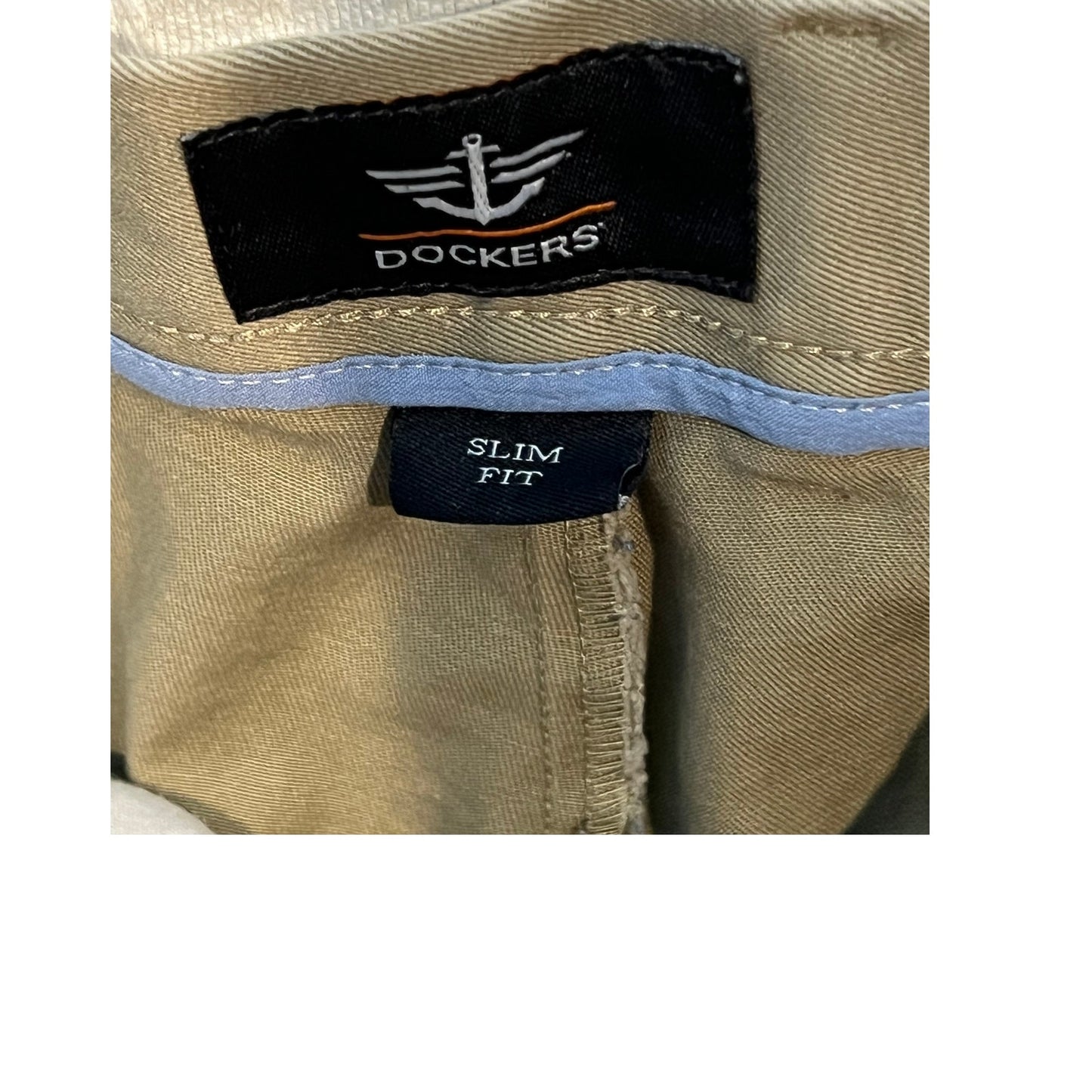 Dockers Beige Chinos Slim Fit Mens 34x34
