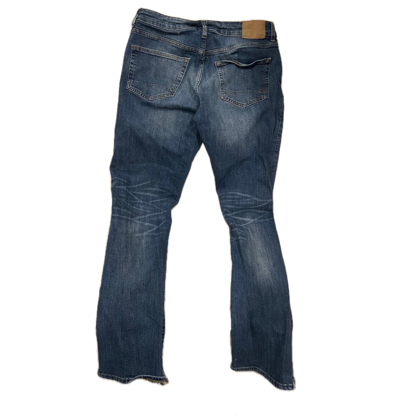 Aeropostale Slim Straight Blue Jeans Mens 32x34