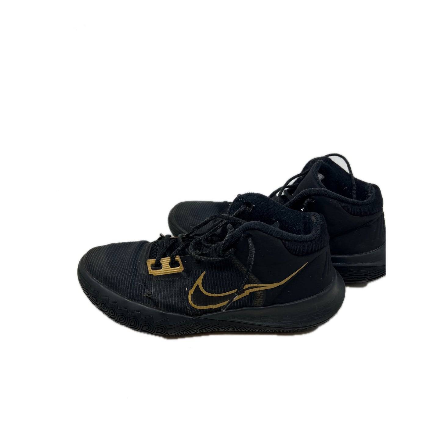 Nike Kyrie Flytrap 4 Black Metallic Gold Mens 10