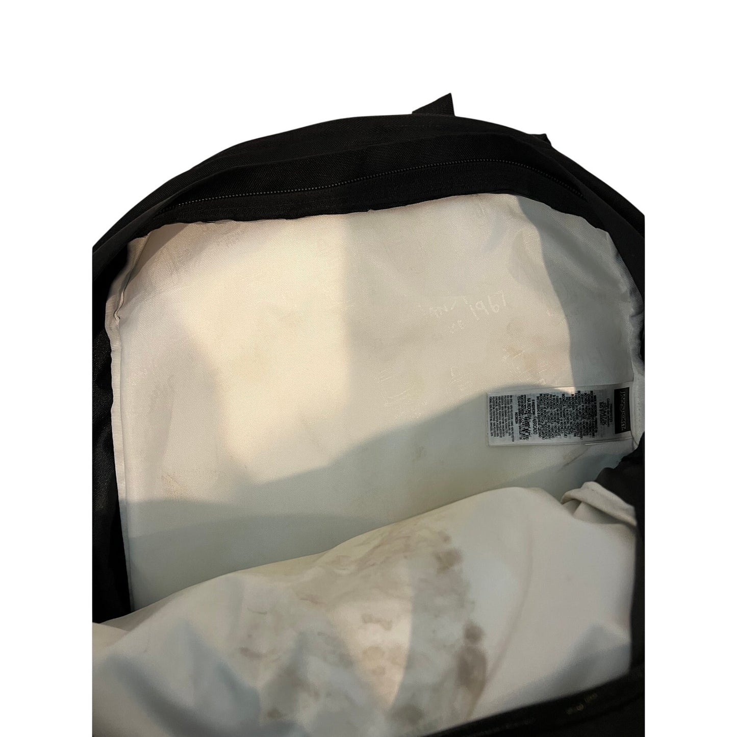 JanSport Big Student 3 Section Black Backpack