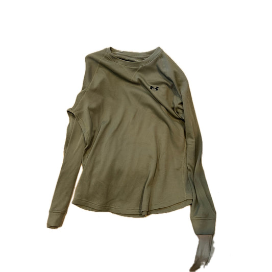 Under Armour Loose Army Green Thermal Shirt Mens Large