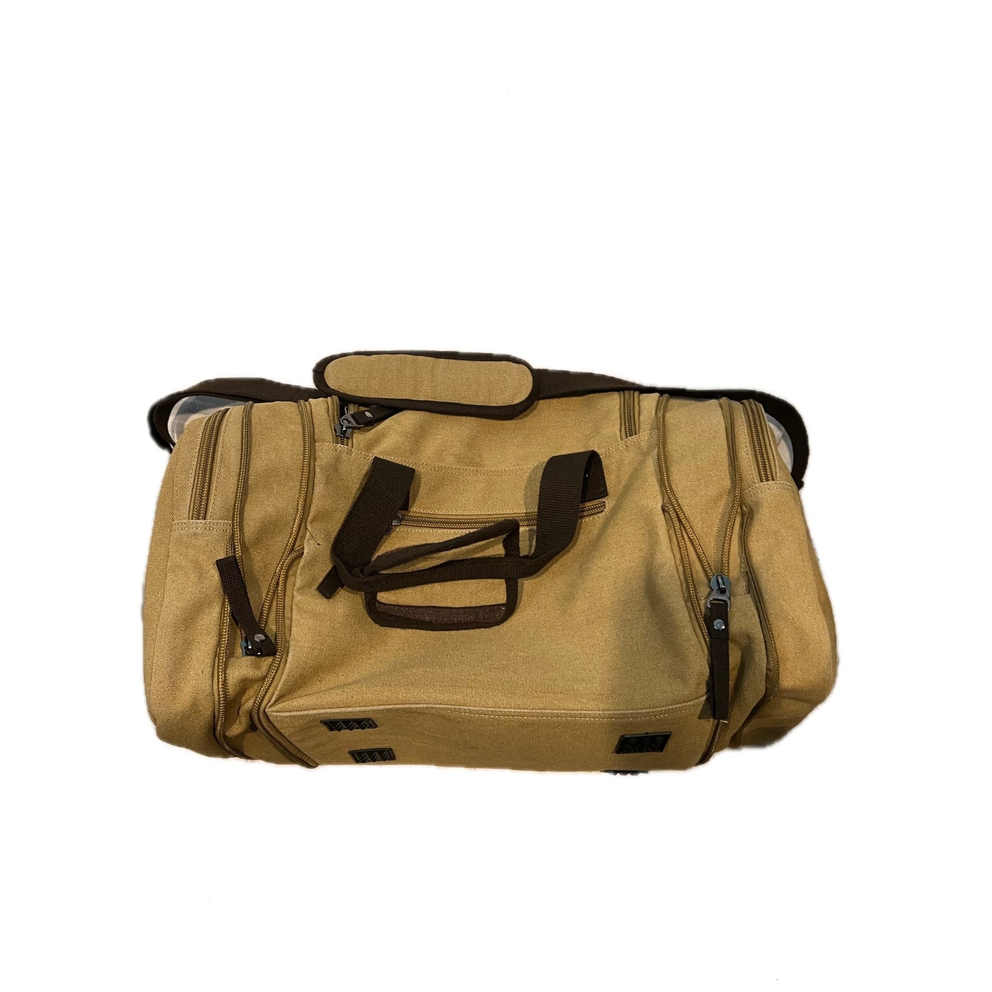 Heavy Duty Weave Canvas Duffel Bag  20"x12"x10"