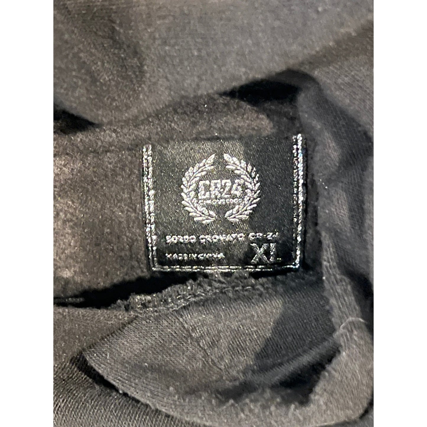 CR-24 Legendary Pullover Black Hoodie Mens XL