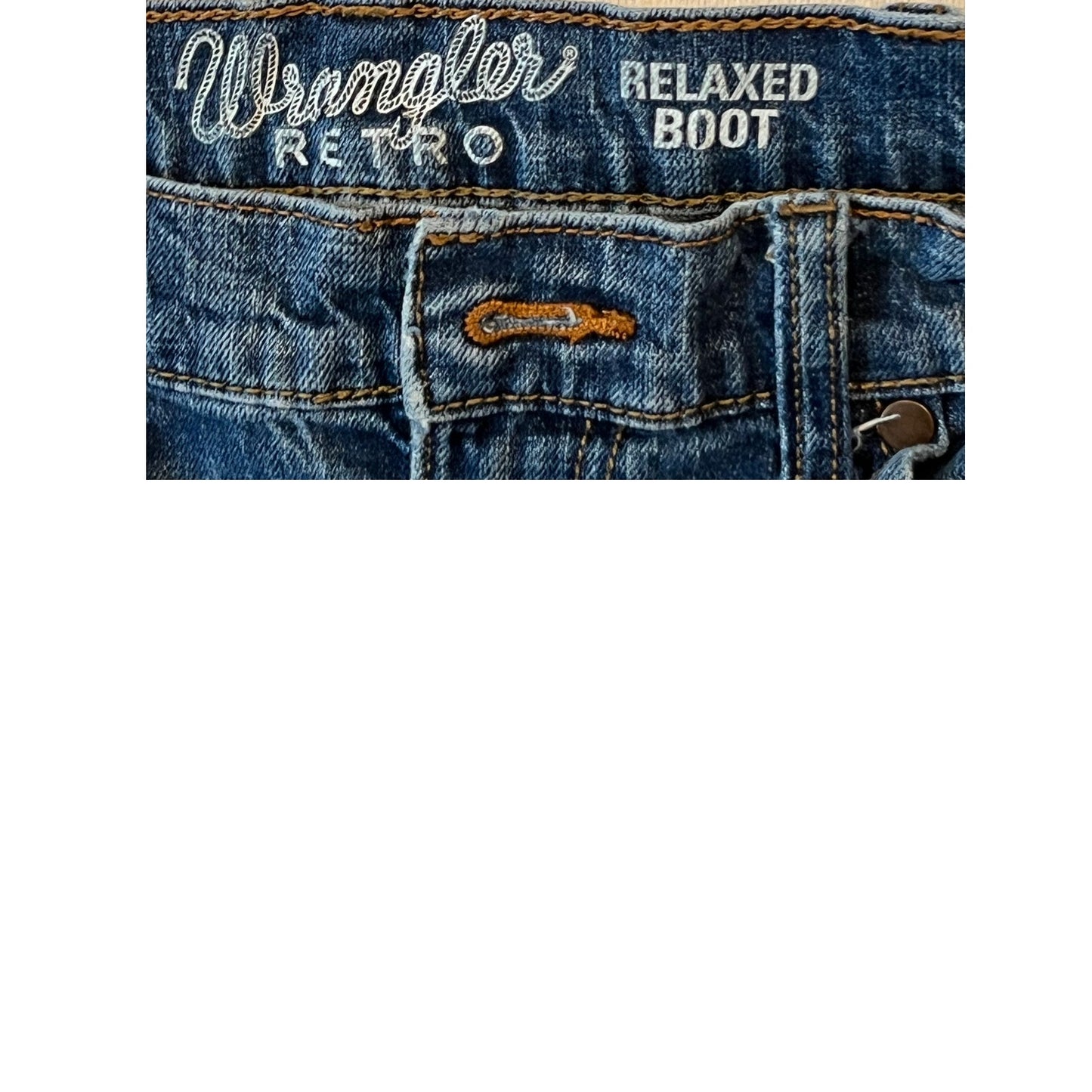 Wrangler Relaxed Boot Retro Jeans Mens 30x28