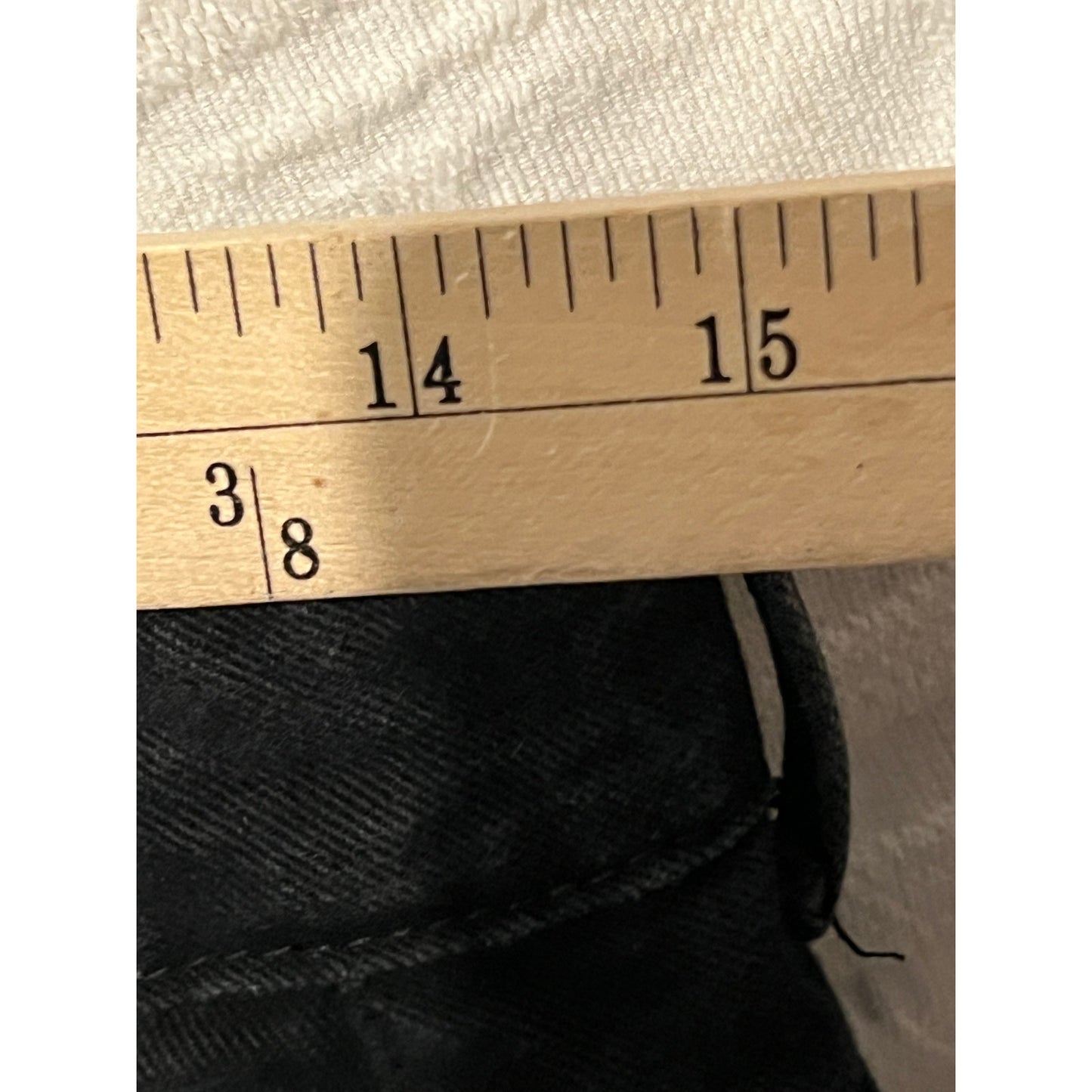 Pantalones cargo negros unisex 30x28
