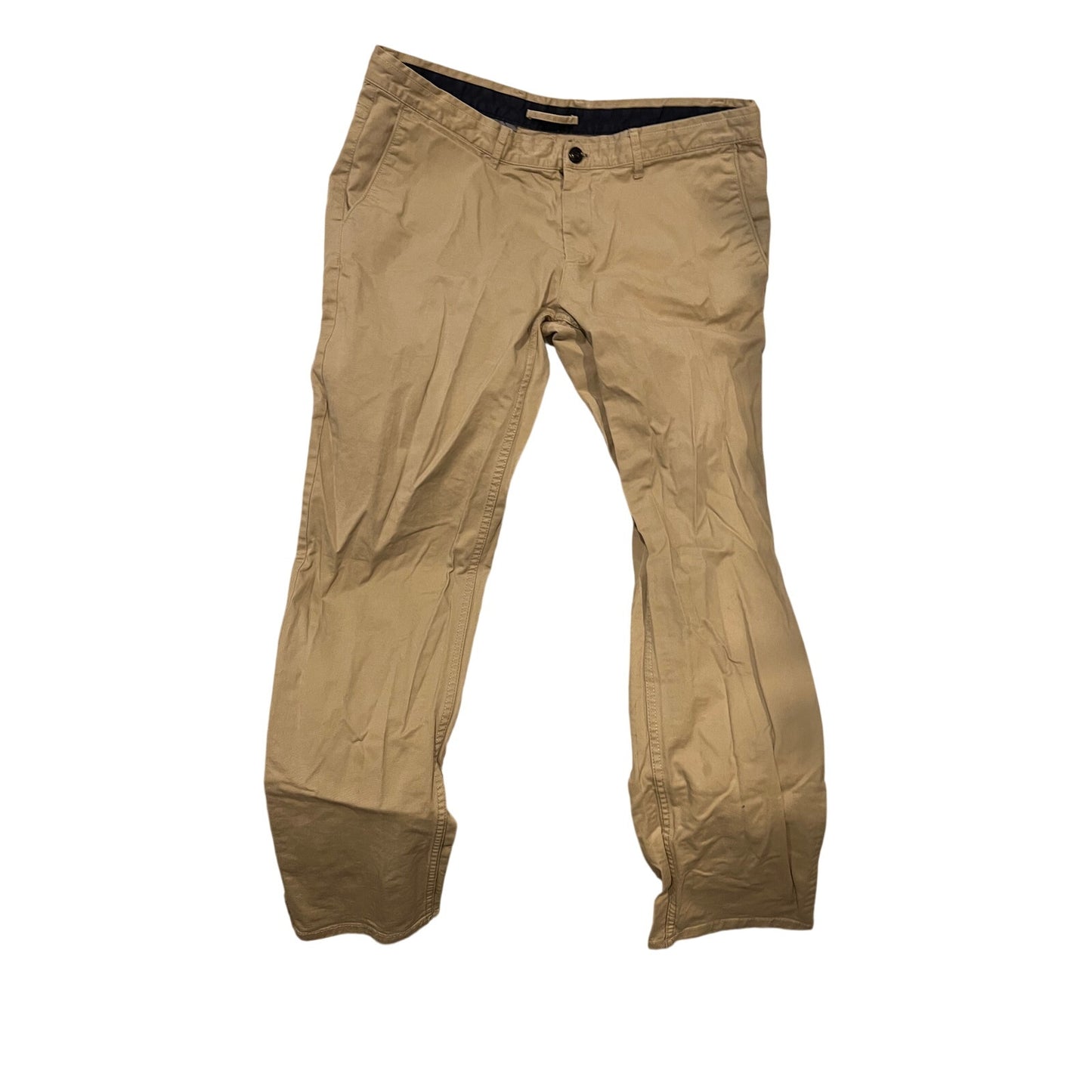 Zara Man Beige/Tan Chino Dress Pants Mens 38x32