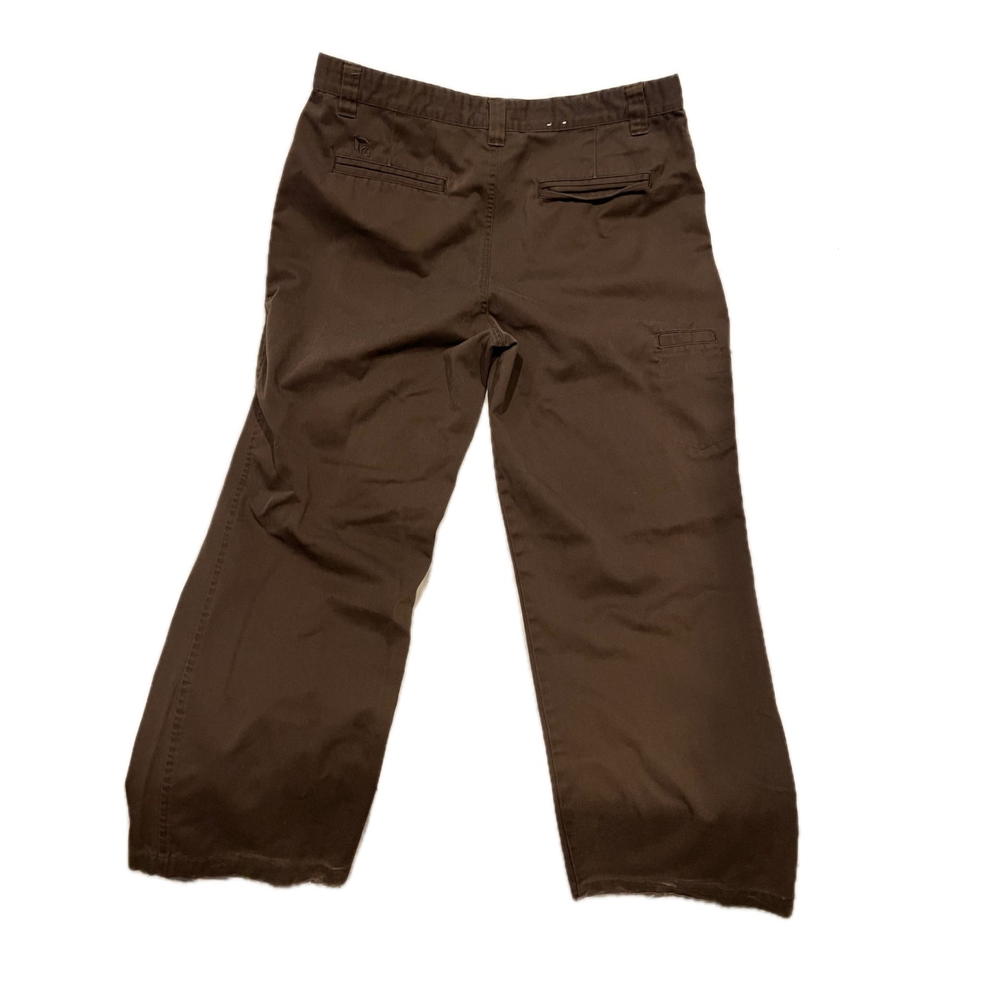 Anchor Blue Relaxed Brown Jeans 36x30