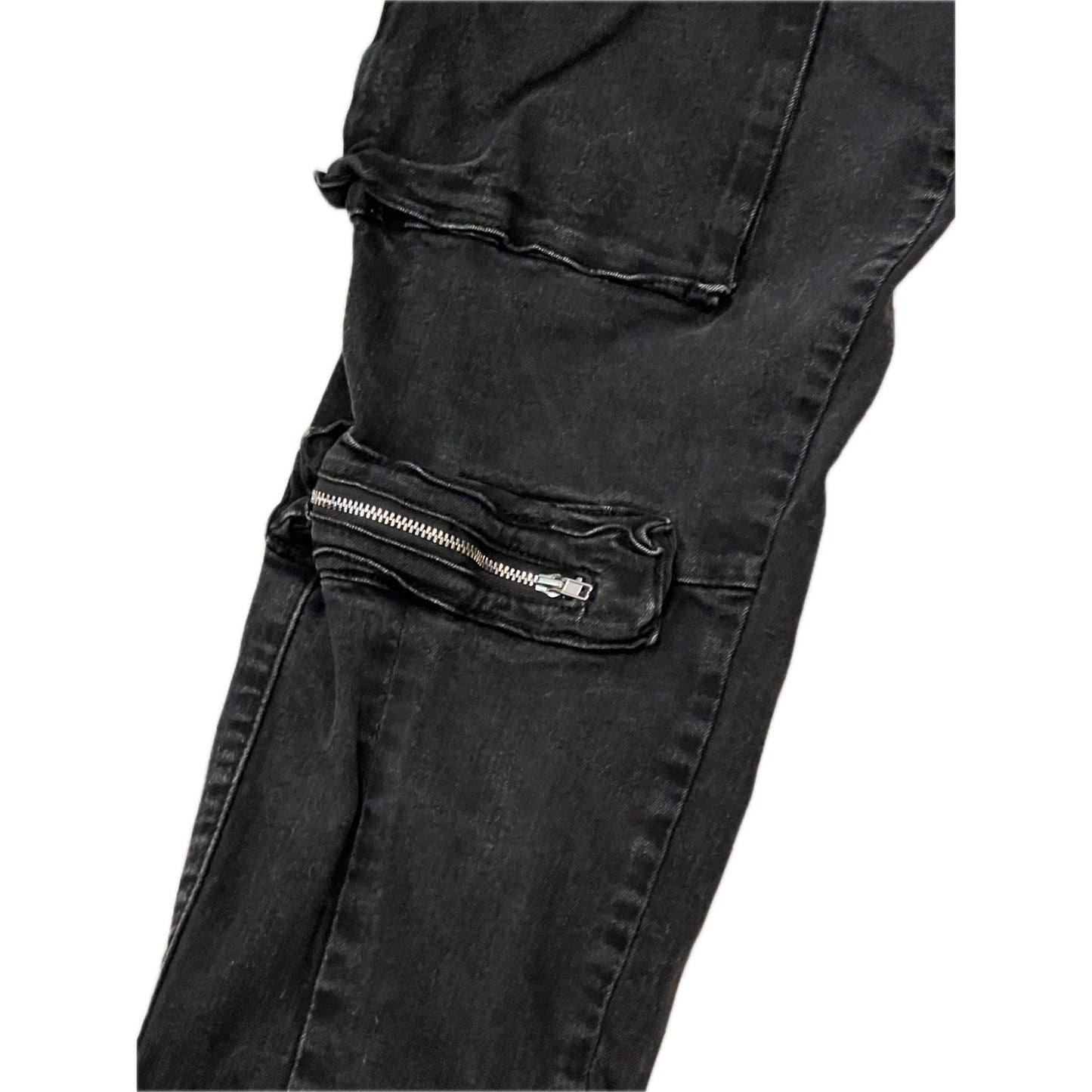 Fashion Nova Men Flared Fit Black Jeans Mens 32x28