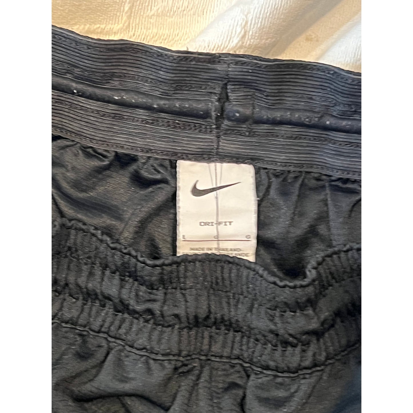 Nike Vintage Black Dri Fit Training Shorts Mens L