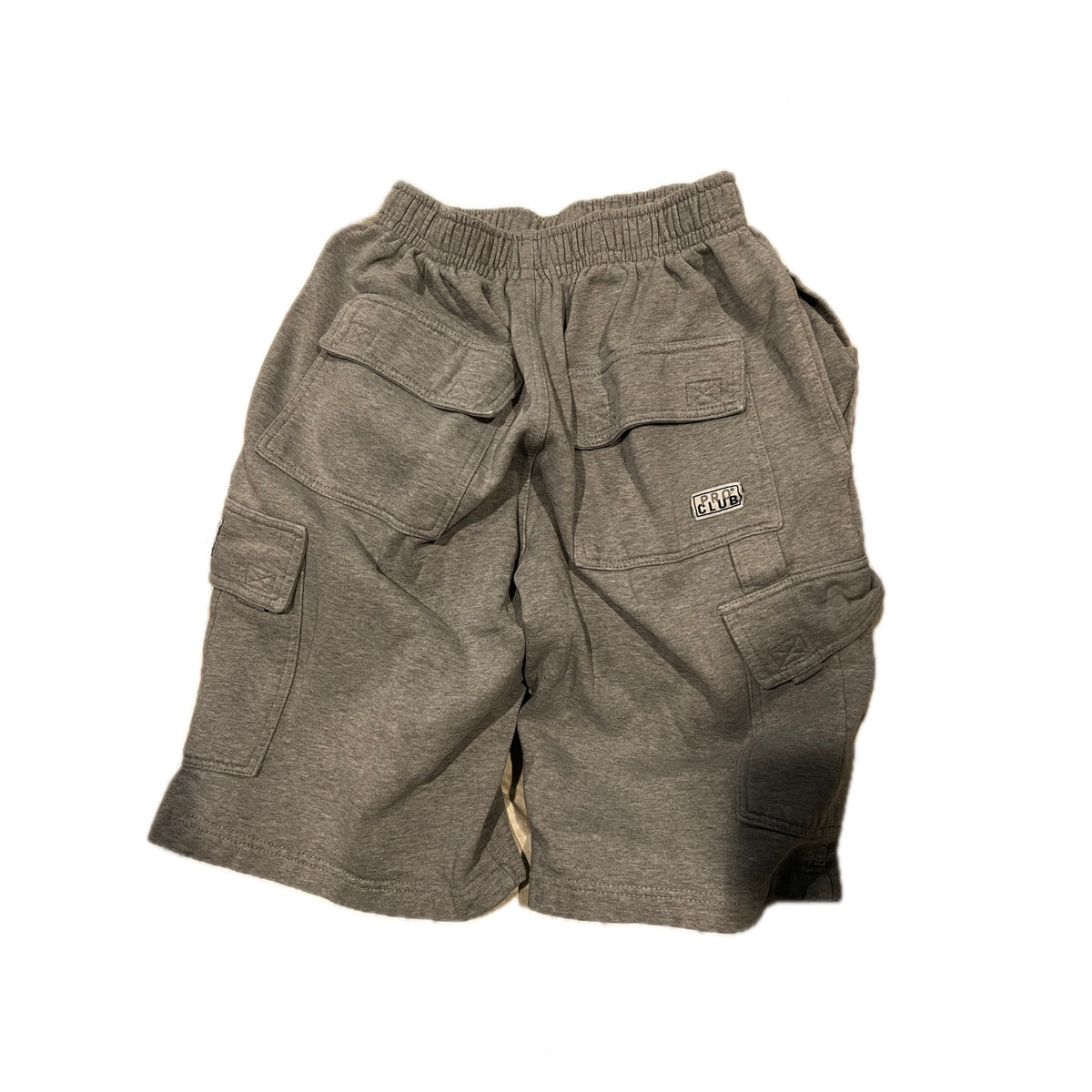 Pro Club Gray Cargo SweatShorts Mens Medium