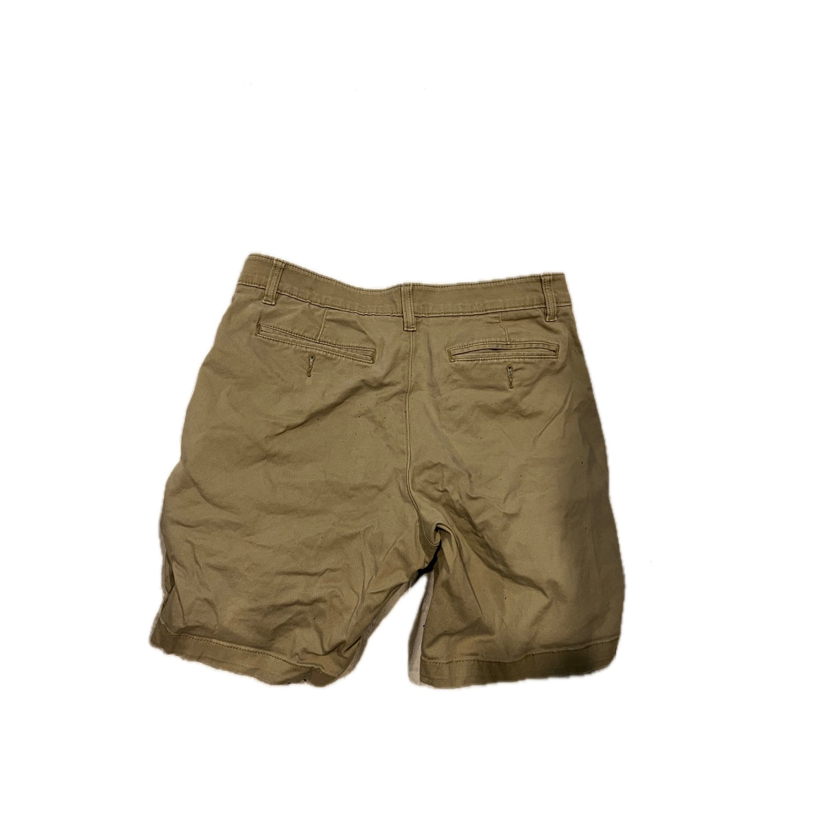 Sonoma Flexwear Flat Front Chino Shorts Tan Mens 33