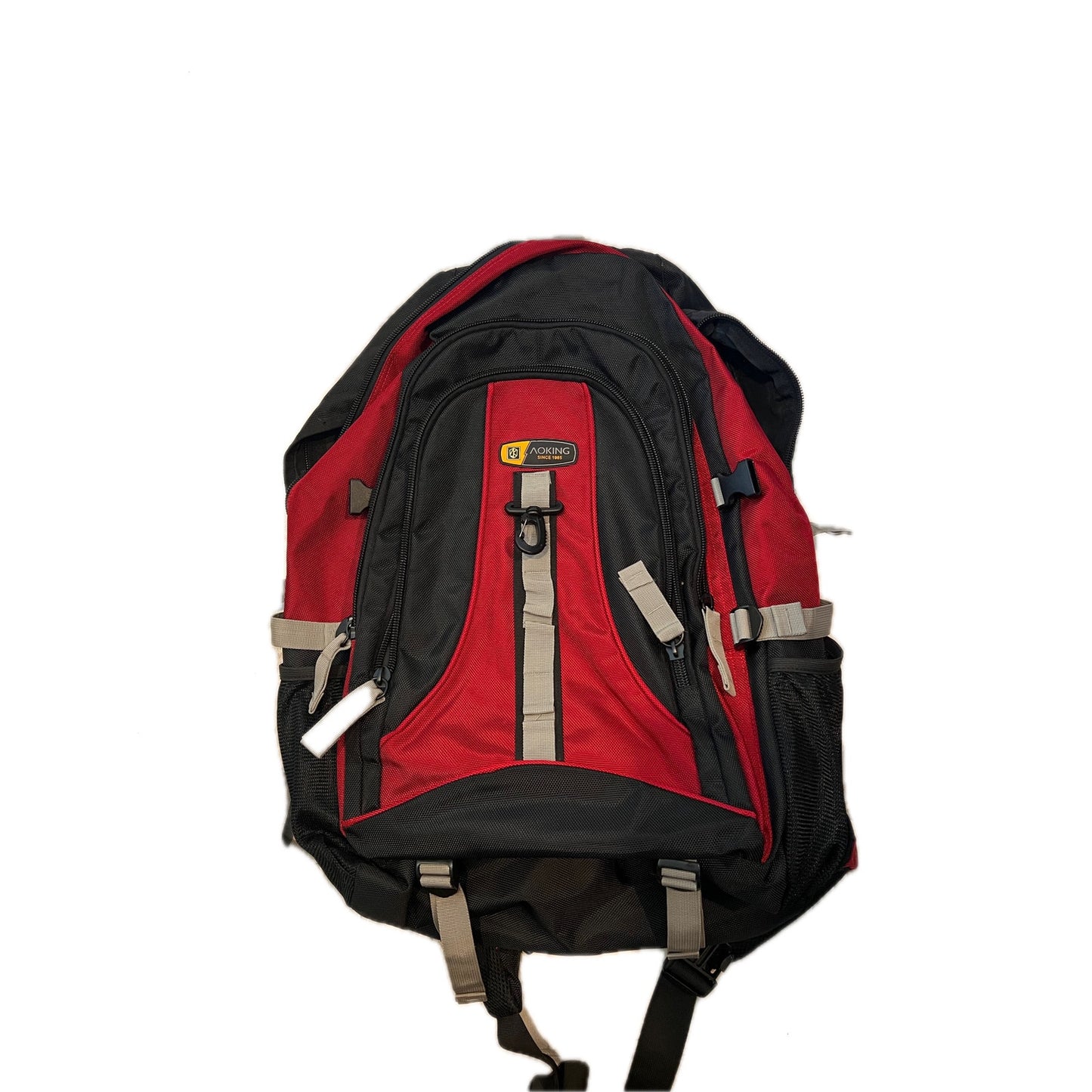 Sac à dos de randonnée Aoking rouge et noir 50L