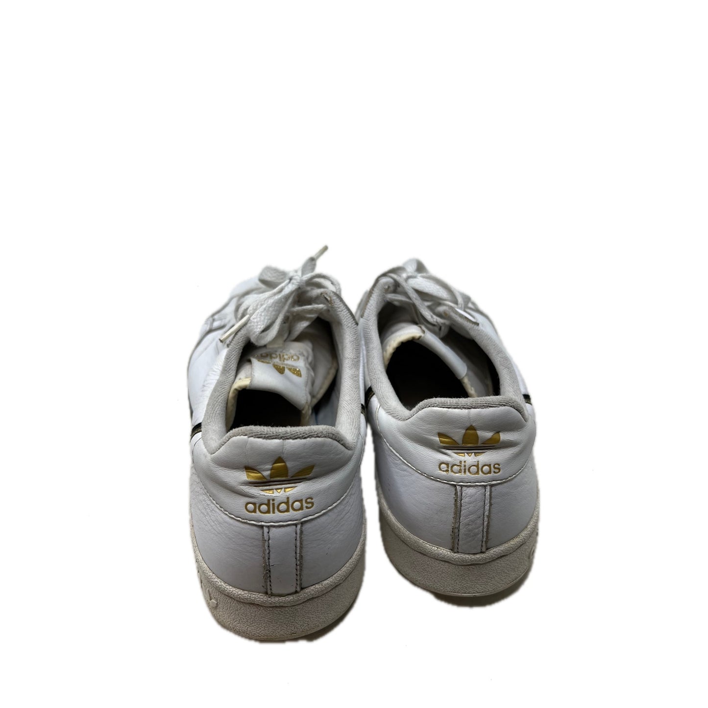 adidas Continental 80 Gold Metallic Sneakers Mens 11.5