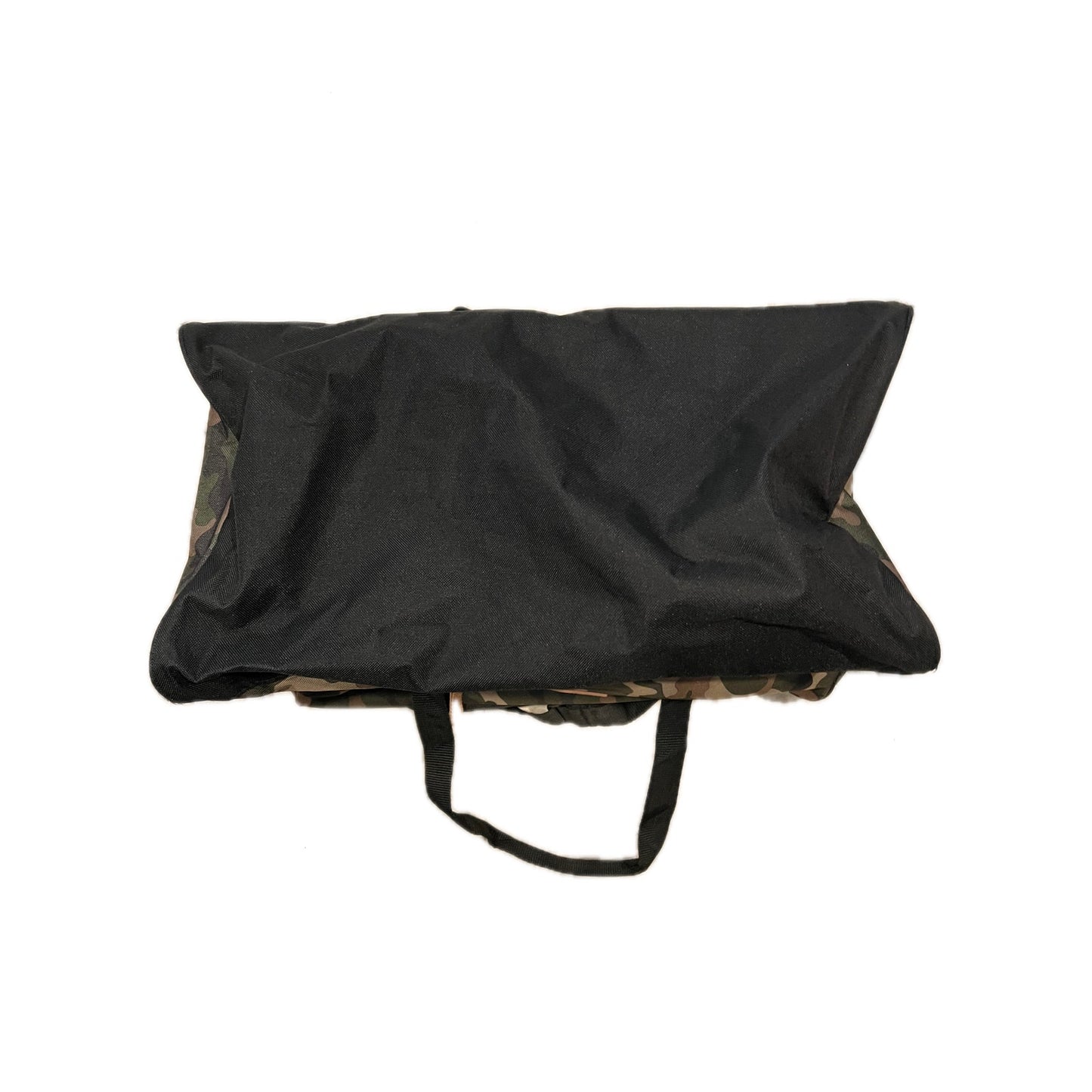 Green Black Camo Gym Duffel Bag 18x10x10