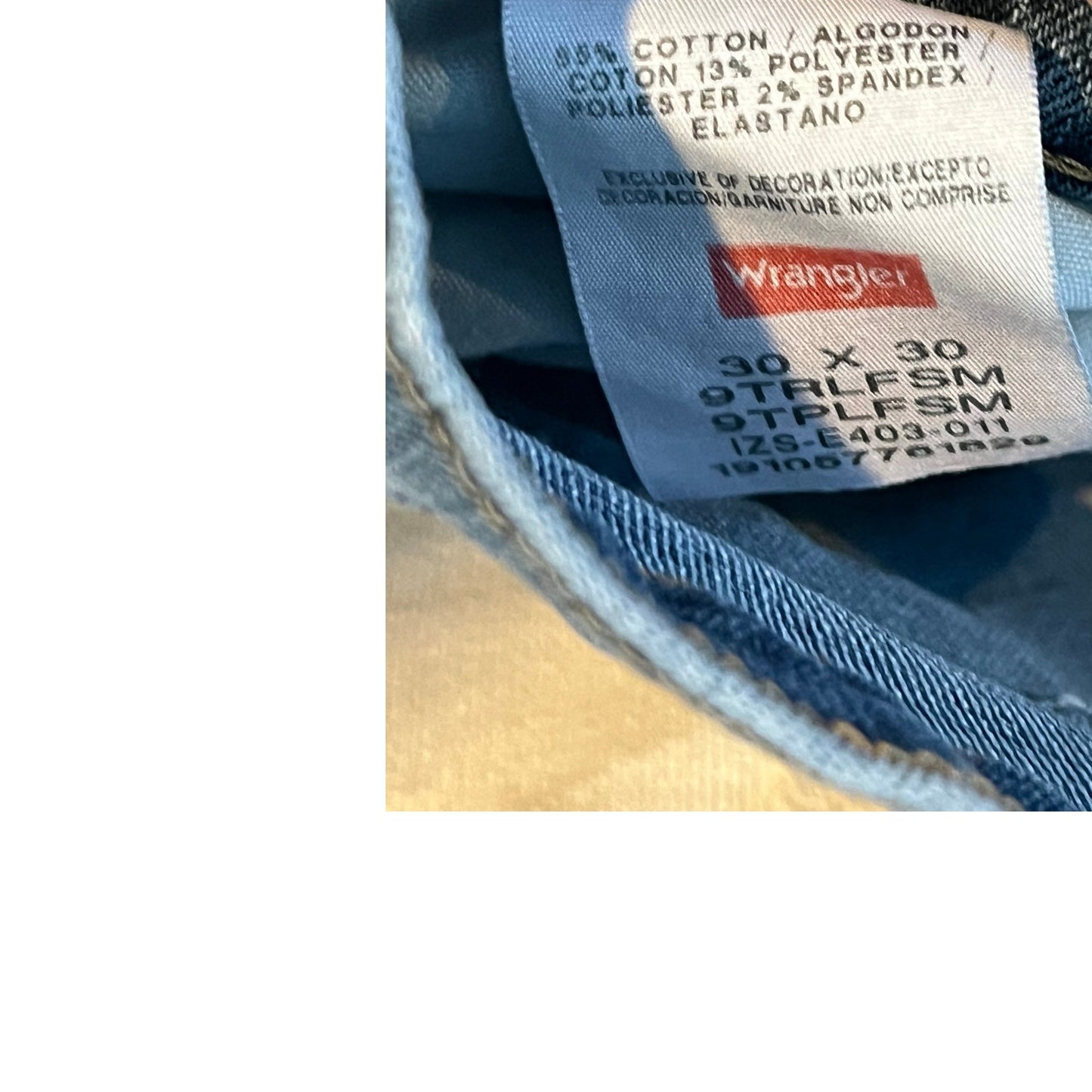 Wrangler Jean décontracté bleu Homme 30x30