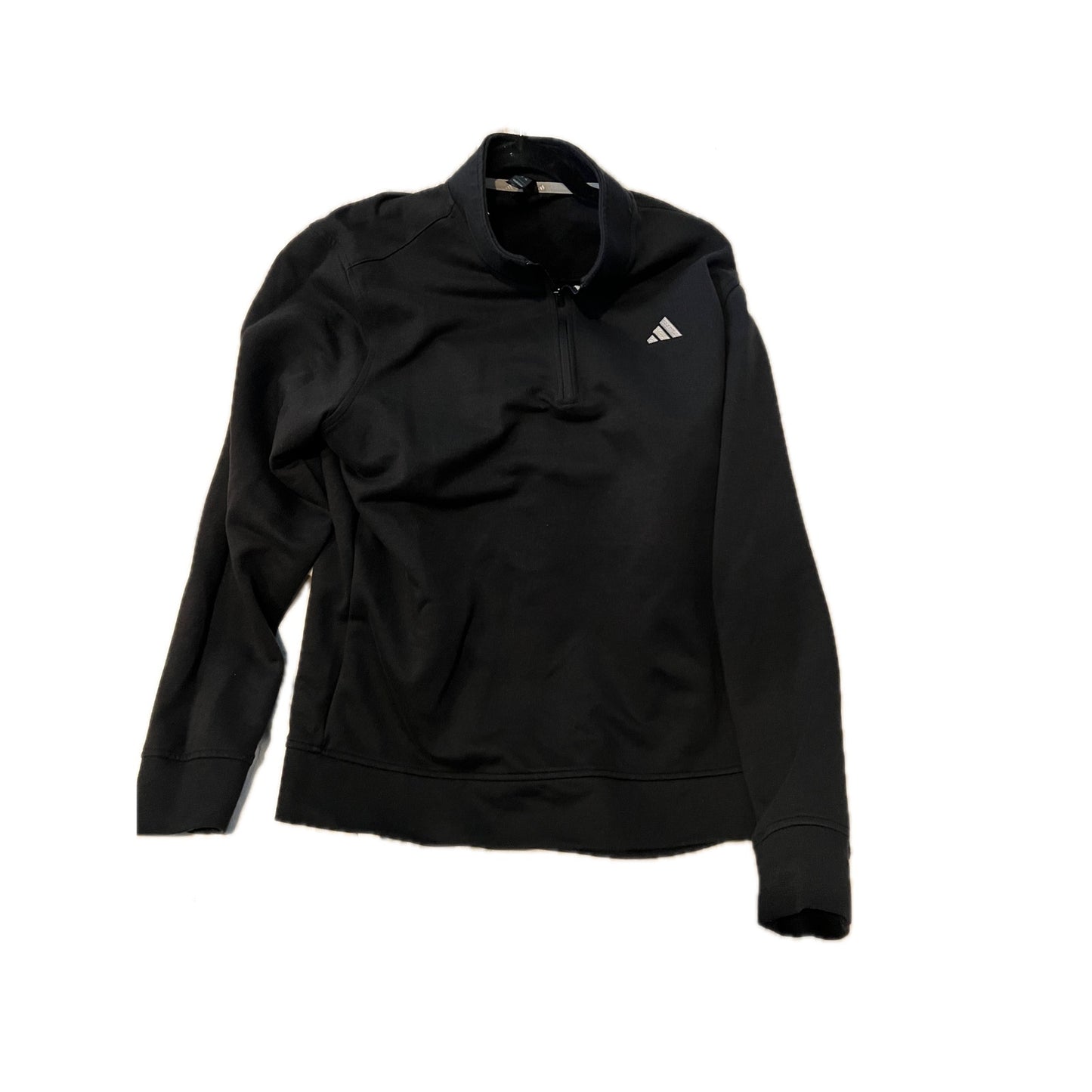 Adidas Qtr Zip Black Crewneck Hombre Talla L