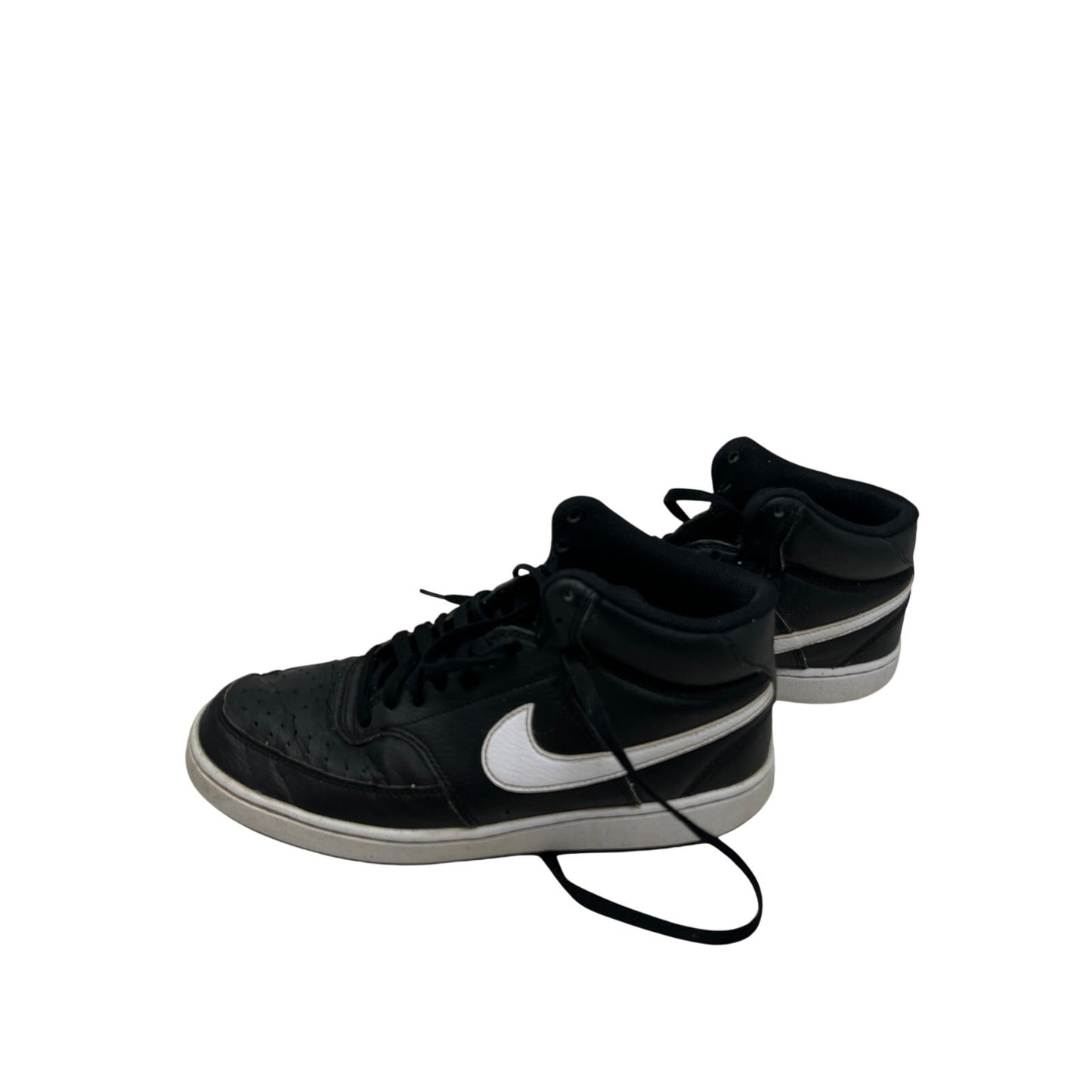 Nike Court Vision Mid Next Nature Black White Mens 8.5