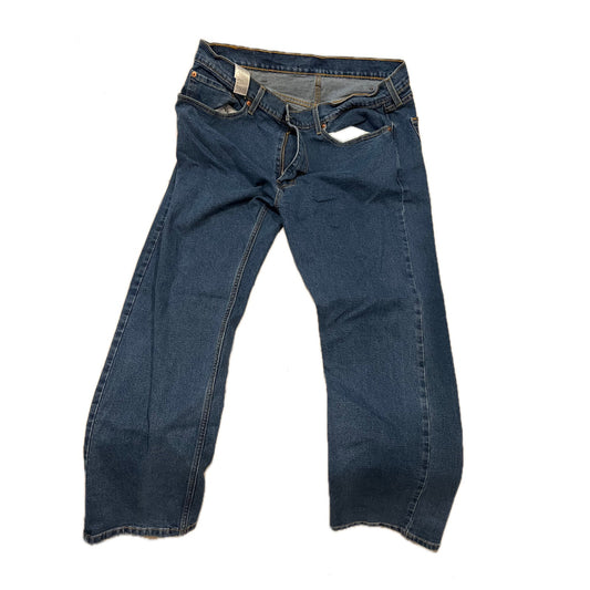 Levi's 505 Regular Straight Leg Jeans Mens 38x30