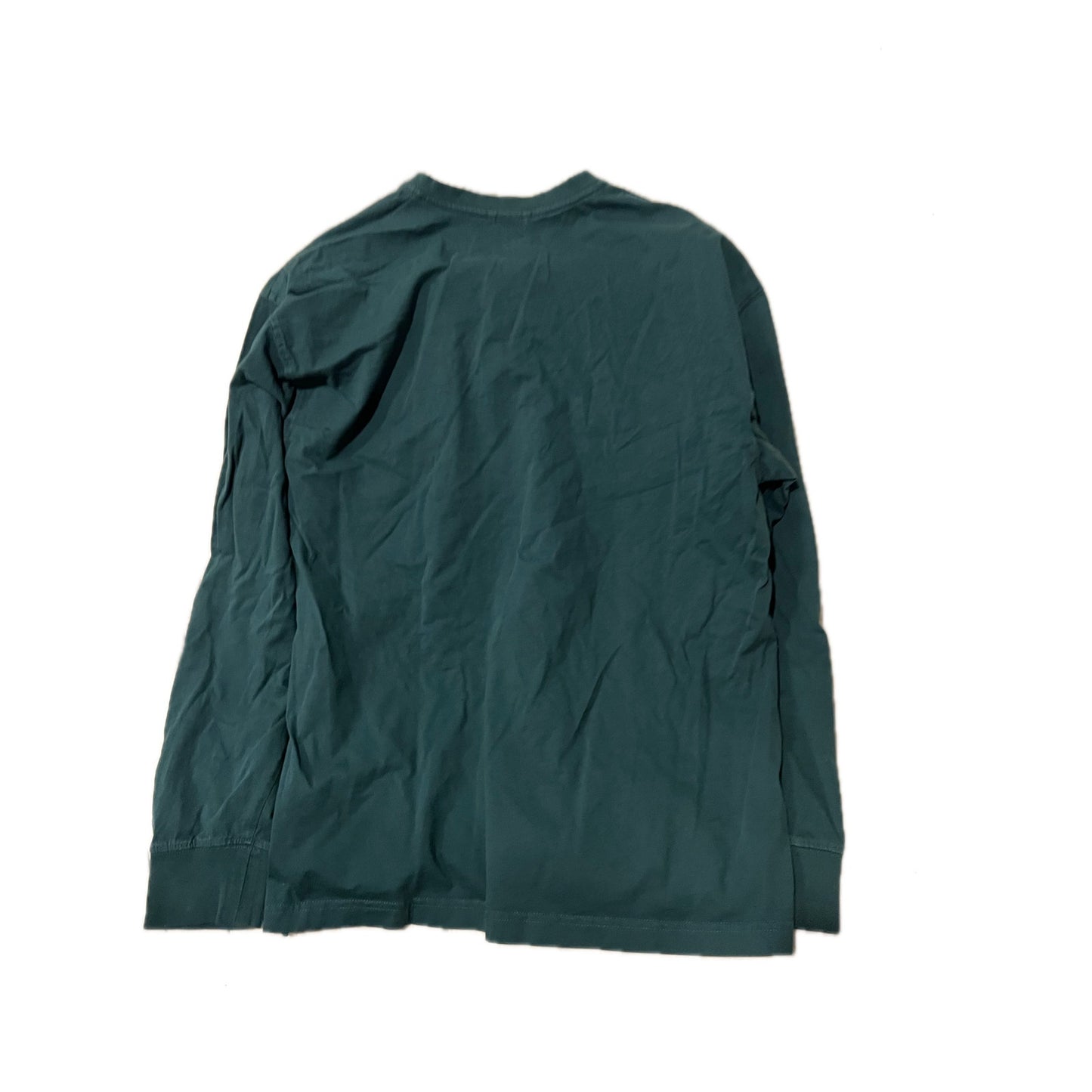 Camisa de rugby verde con cuarto de botón Redhead para hombre, talla L