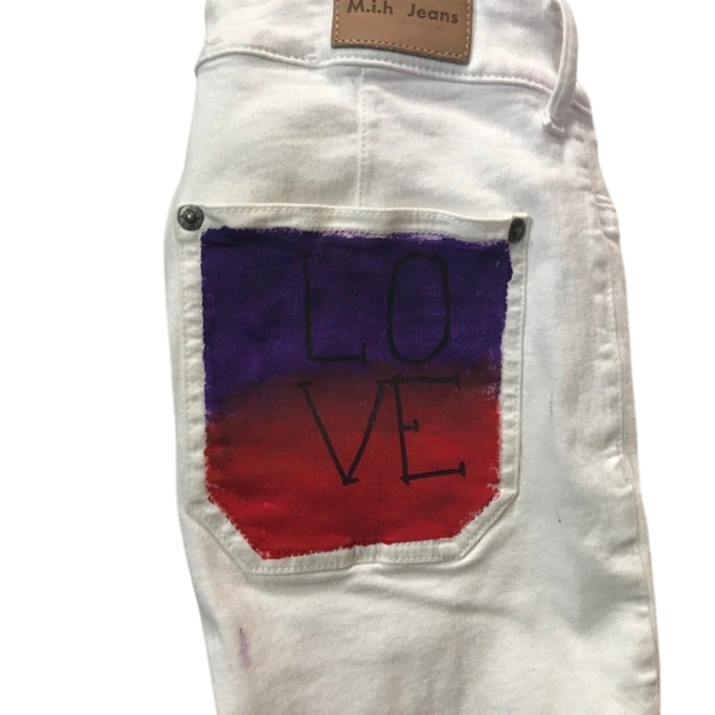 M.i.H Jeans High Rise Slim Girl's Jeans Girls L (12)