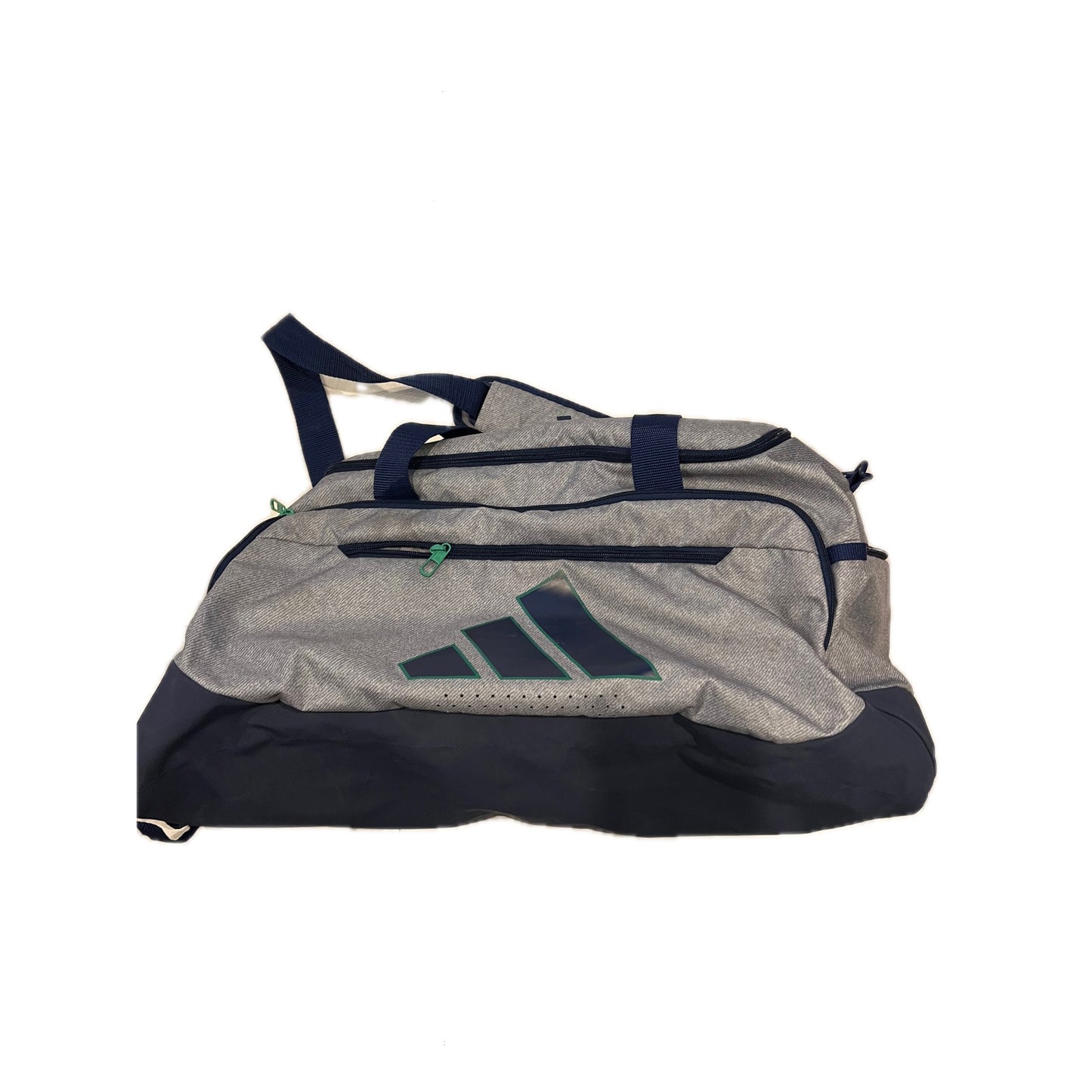 Bolsa de lona Adidas Defender mediana 51x30x25 cm azul gris