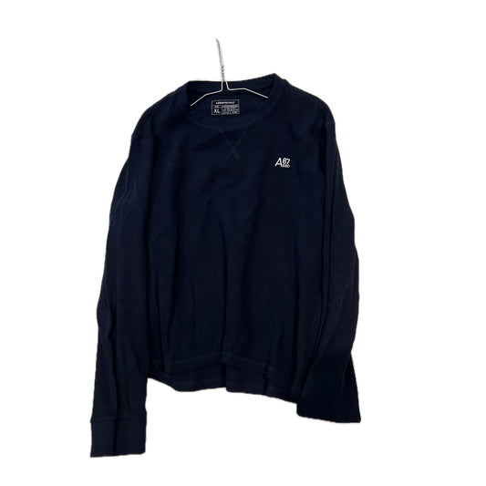 Aeropostale Men's Crewneck Sweatshirt - Navy Blue - Size XL