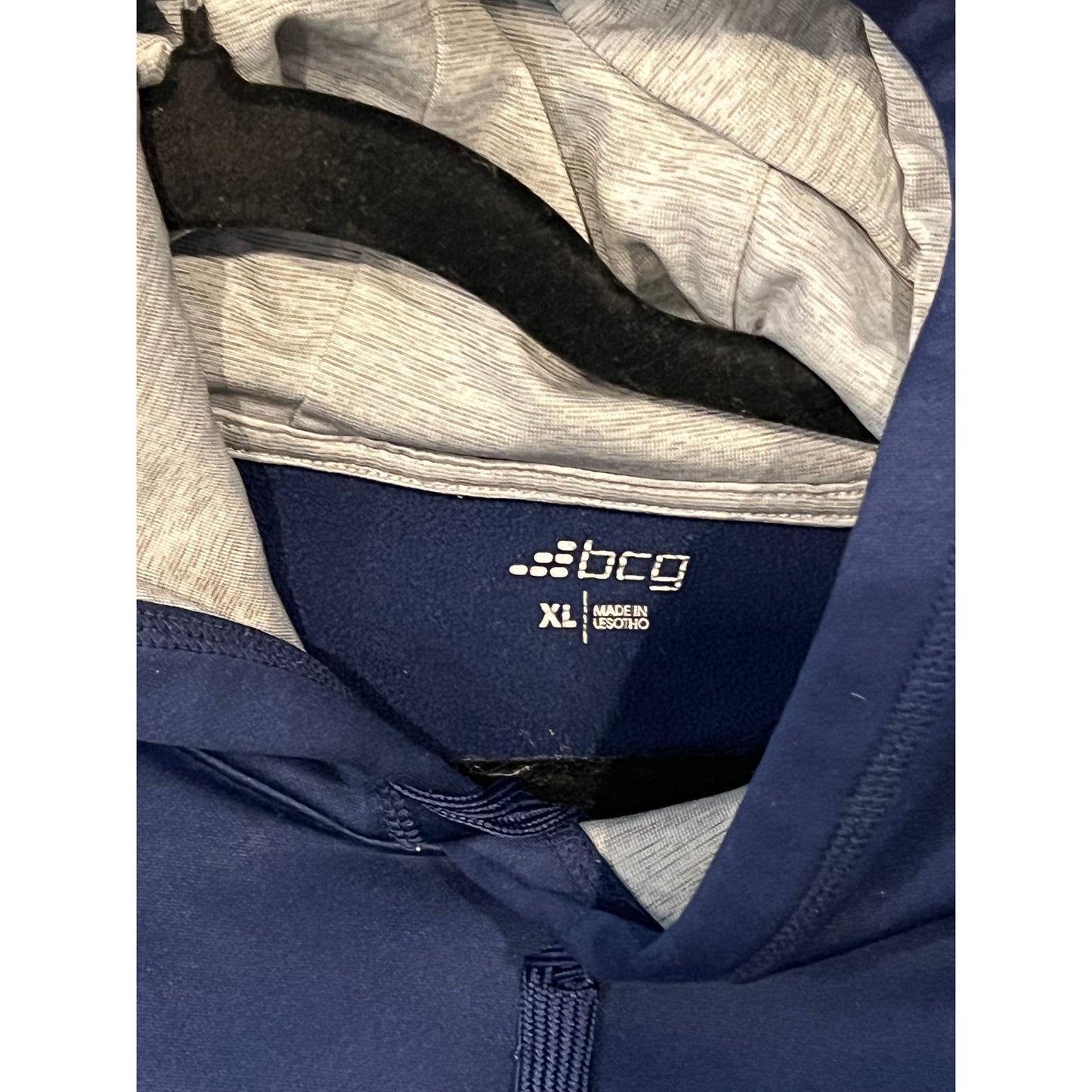 BCG Blue Pullover Hoodie Mens XL
