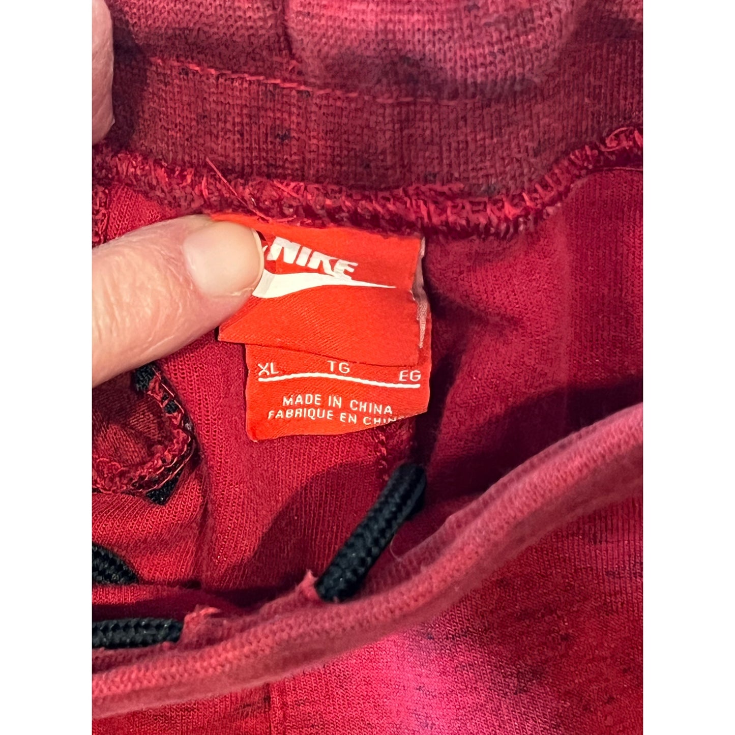 Nike Burgundy?Wine Sweatspants Womans Size XL